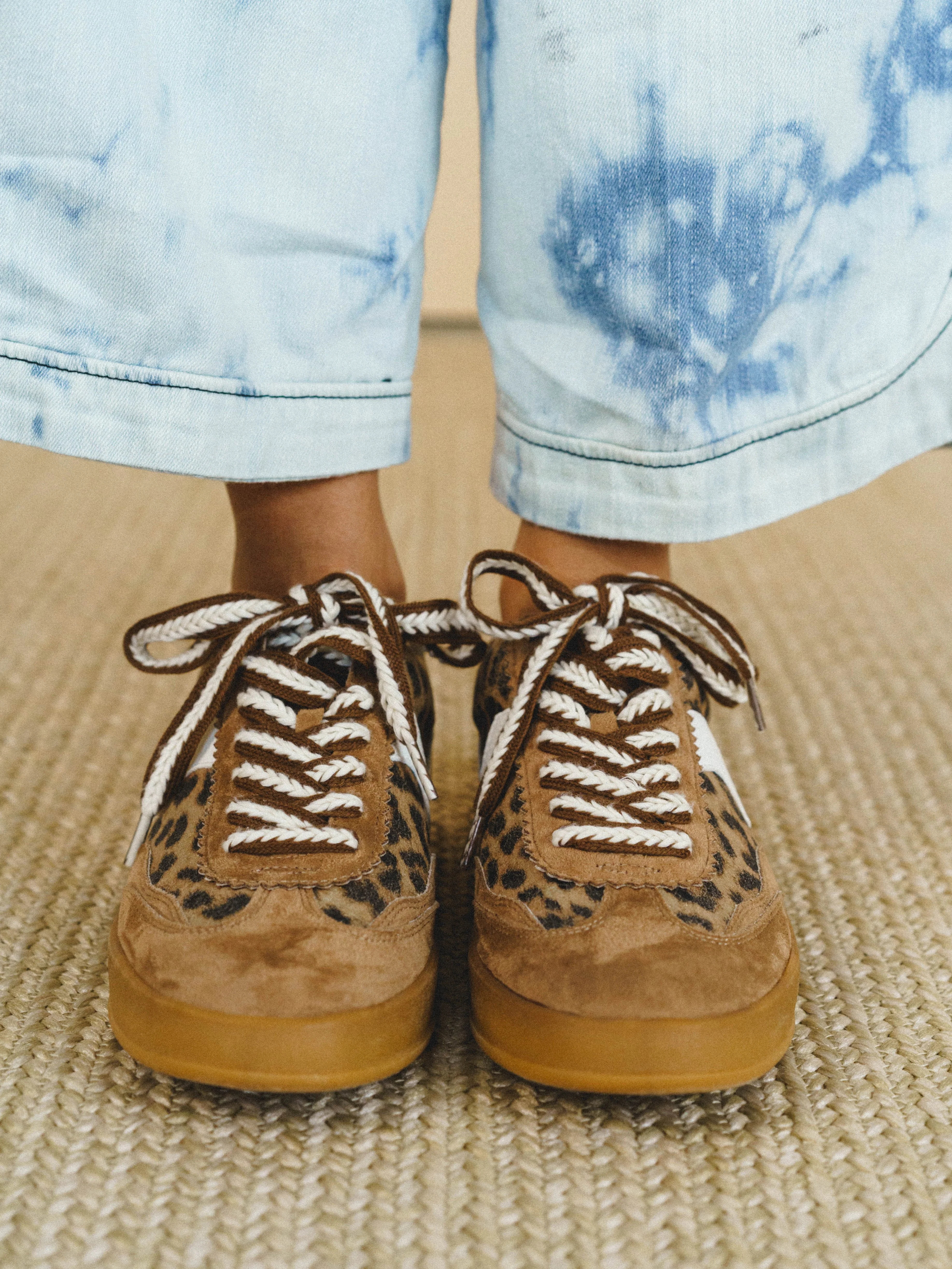 Destiny Sneaker - Coffee Leopard - Image 4