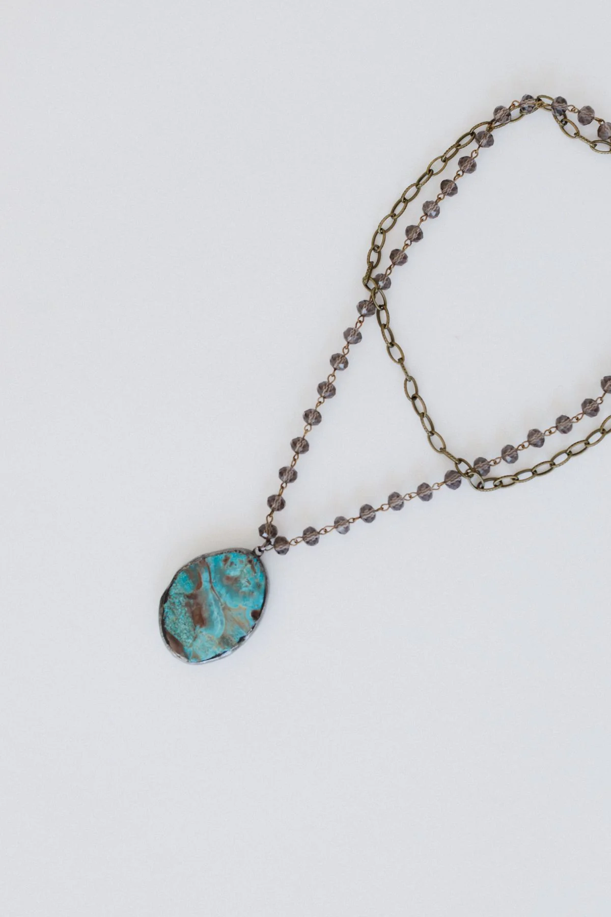 Dezi Necklace - Blue - Image 3
