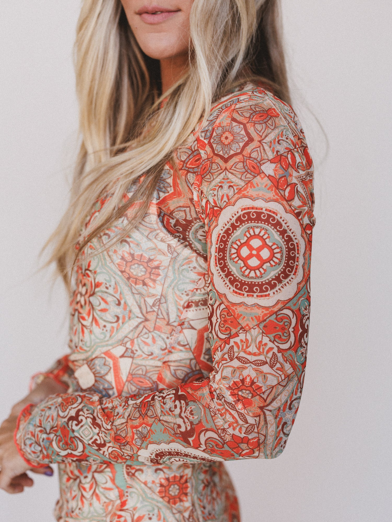 Dreamtone Maxi Dress - Orange - Image 3