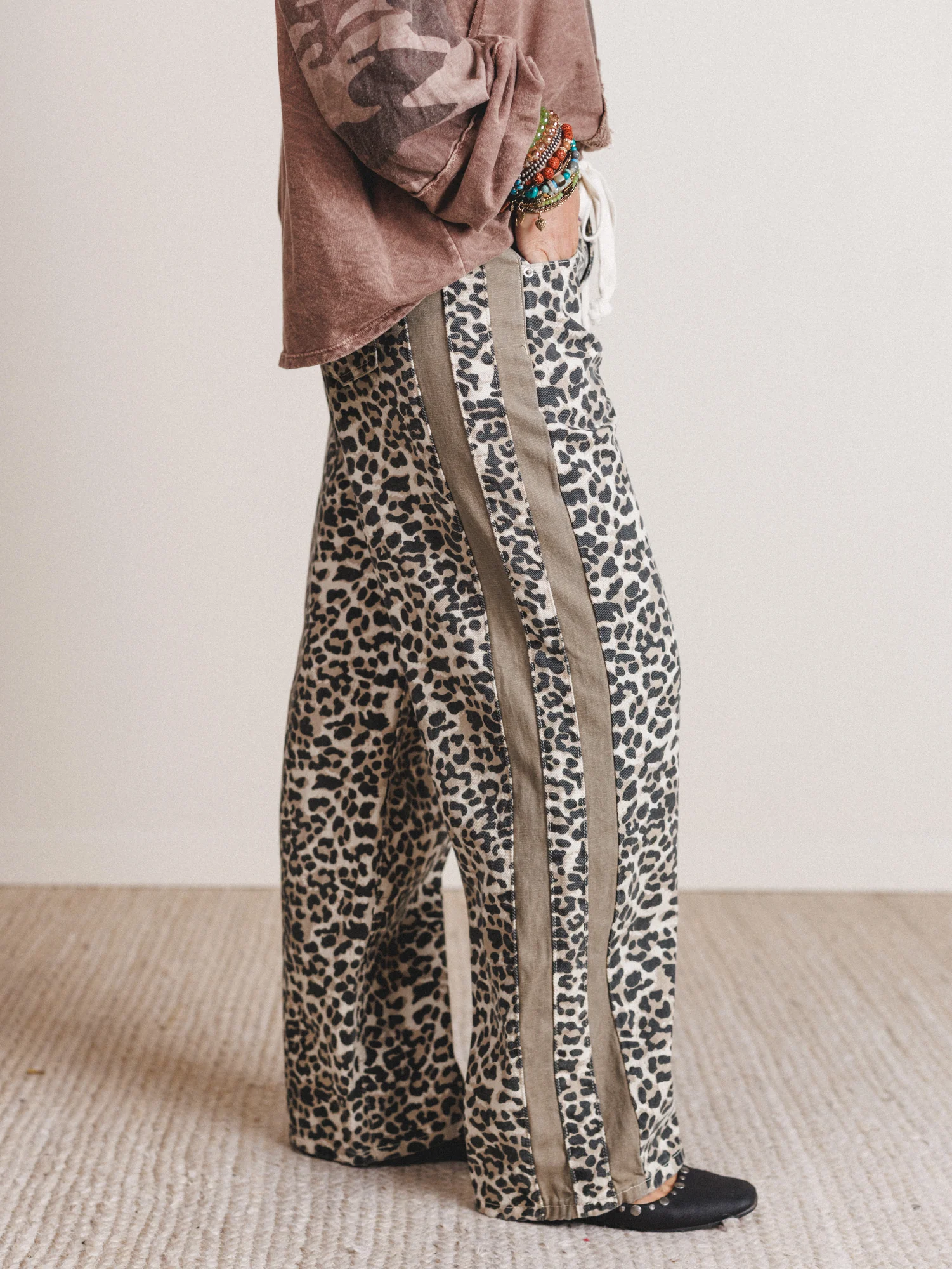 Dusty Belle Pants - Leopard - Image 6