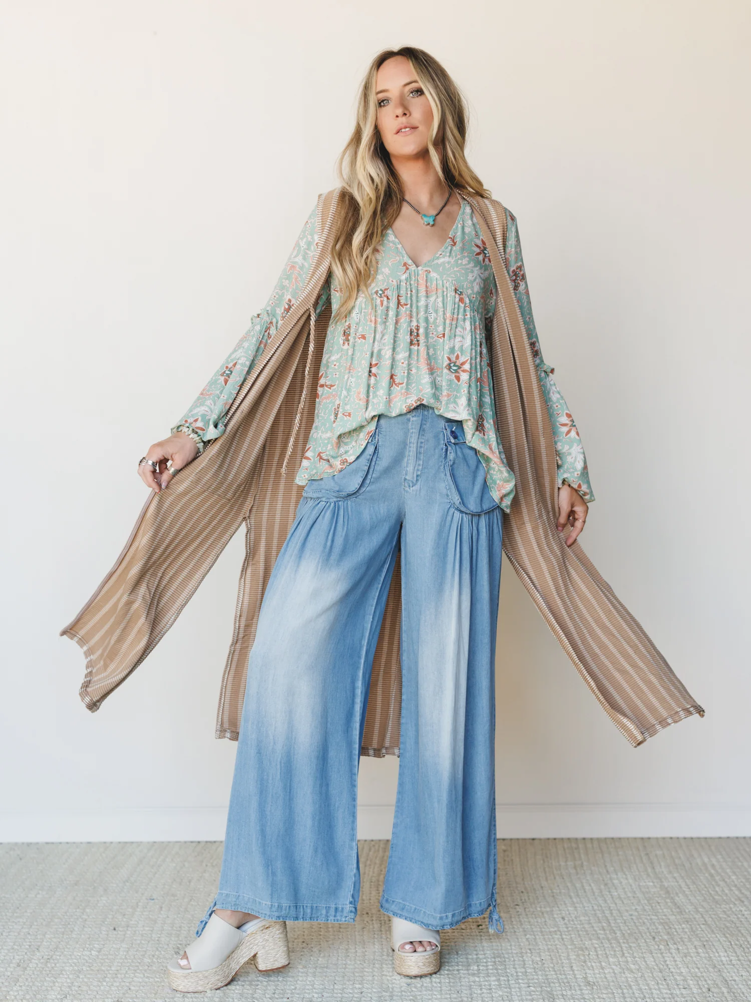 East Bay Loose Fit Cargo Jeans - Denim - Image 6