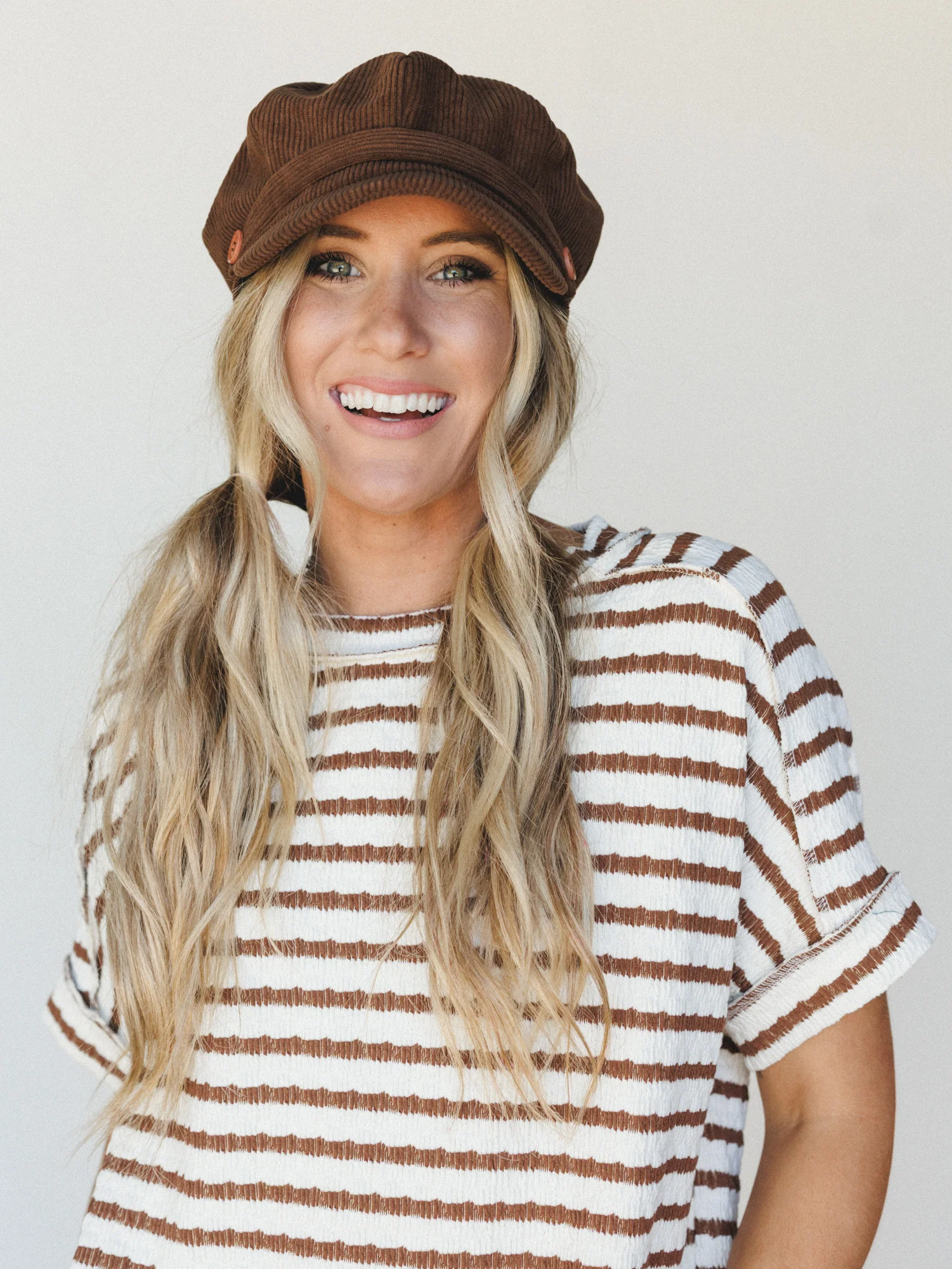 Easy Days Newsboy Cap - Brown - Image 3