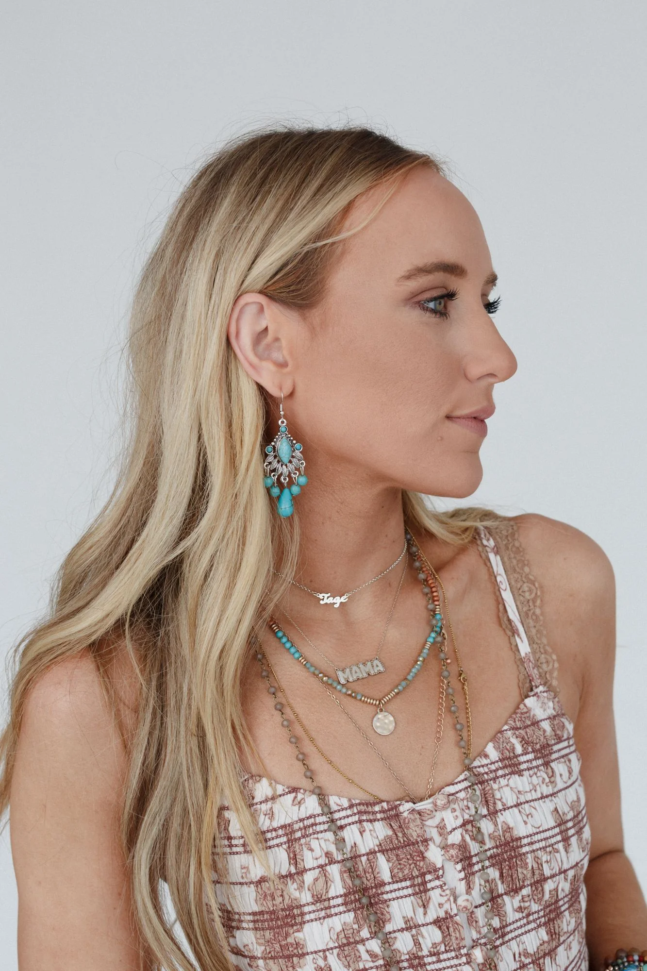 Emmanuelle Earrings - Silver - Image 6