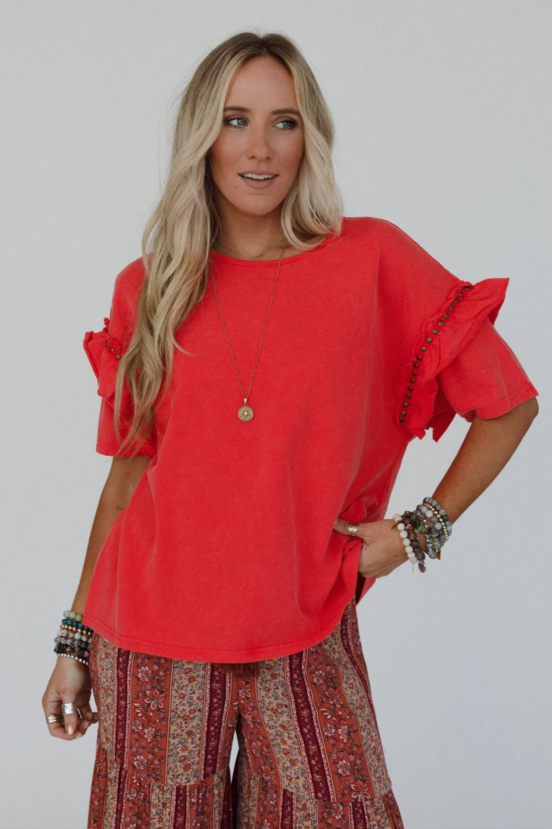 Endless Light Top - Red - Image 5