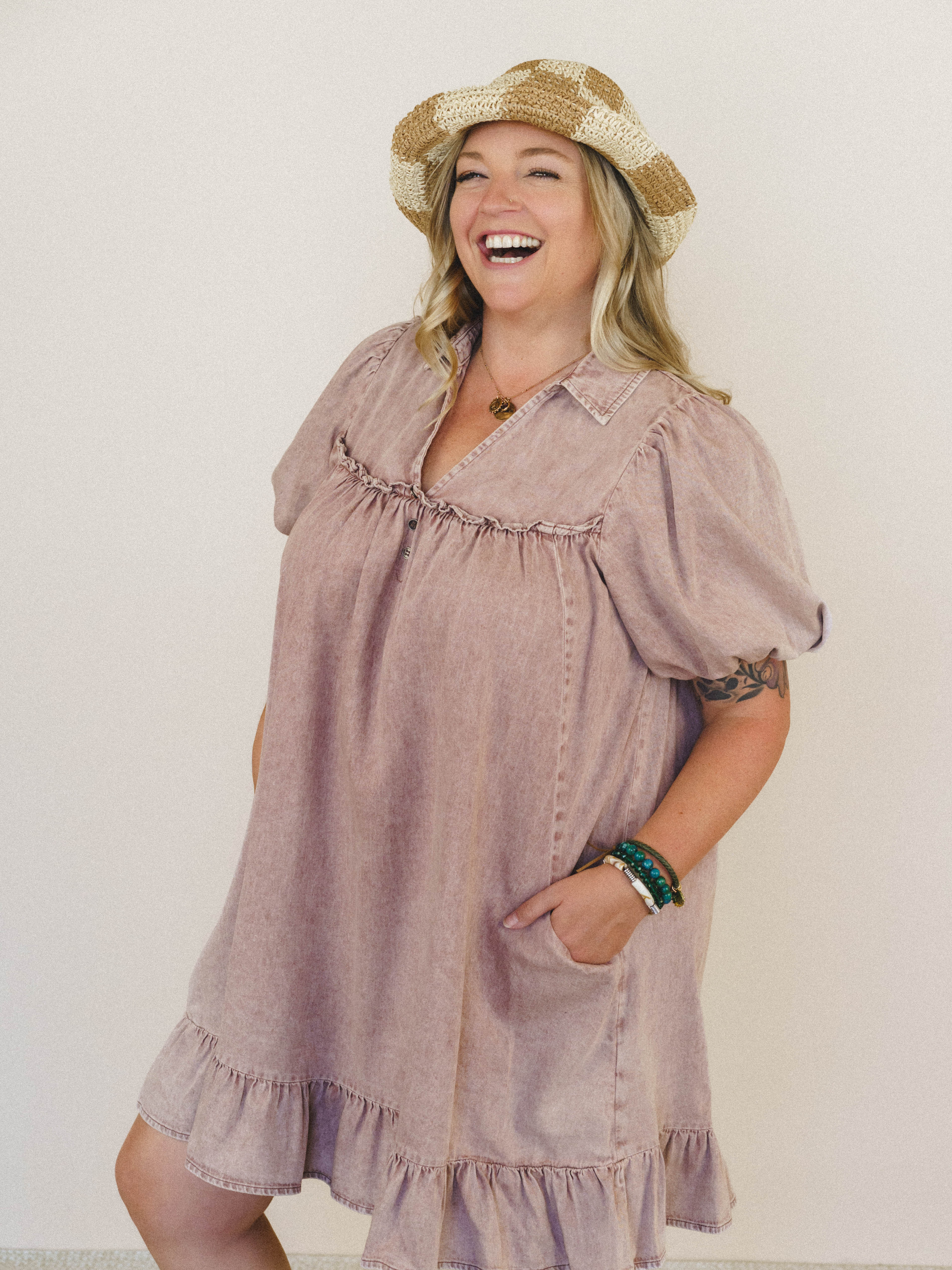 Fables and Folktales
Dress - Dusty Rose - Image 2