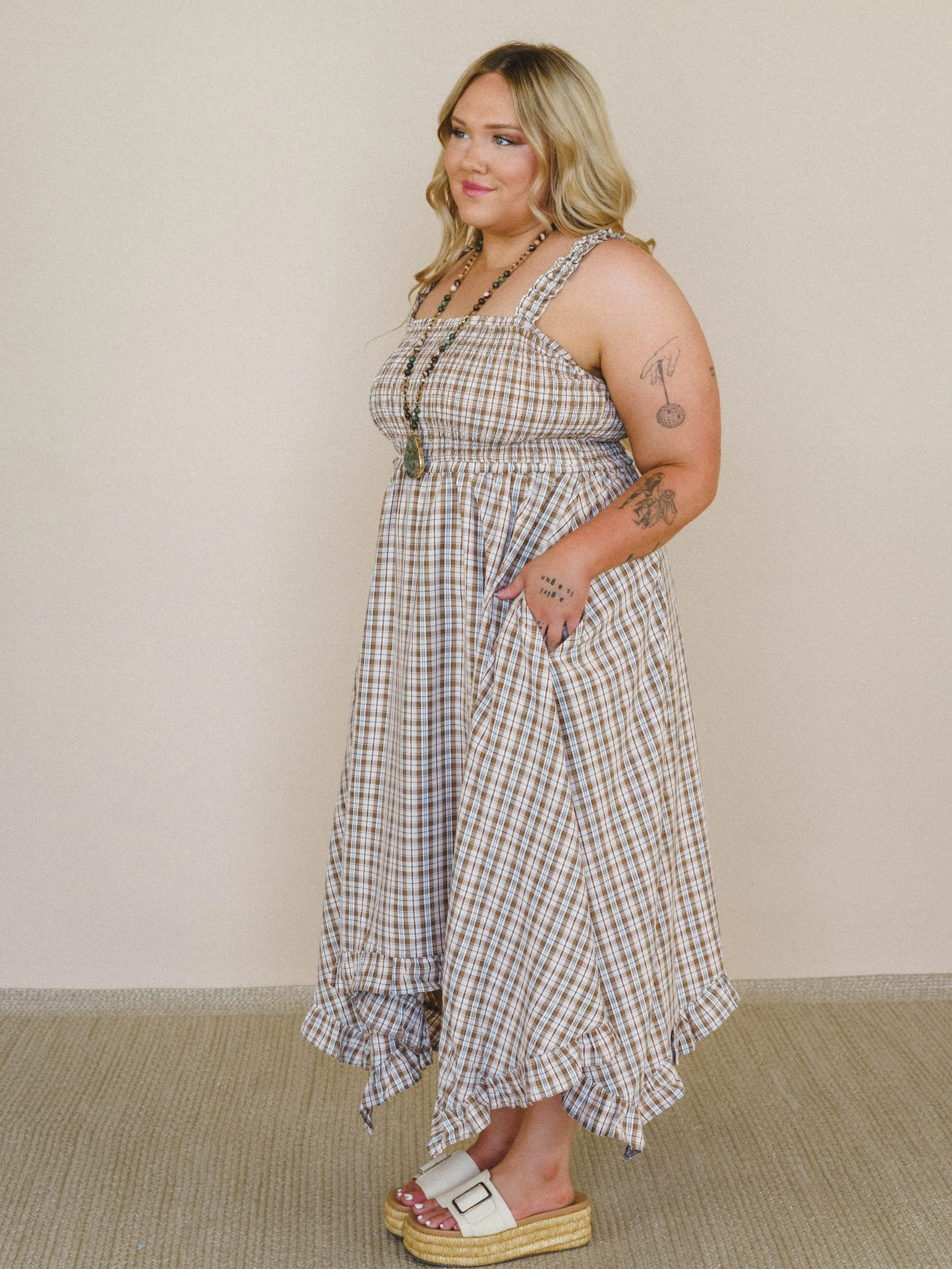 Fairyland Dreaming Dress - Latte - Image 3