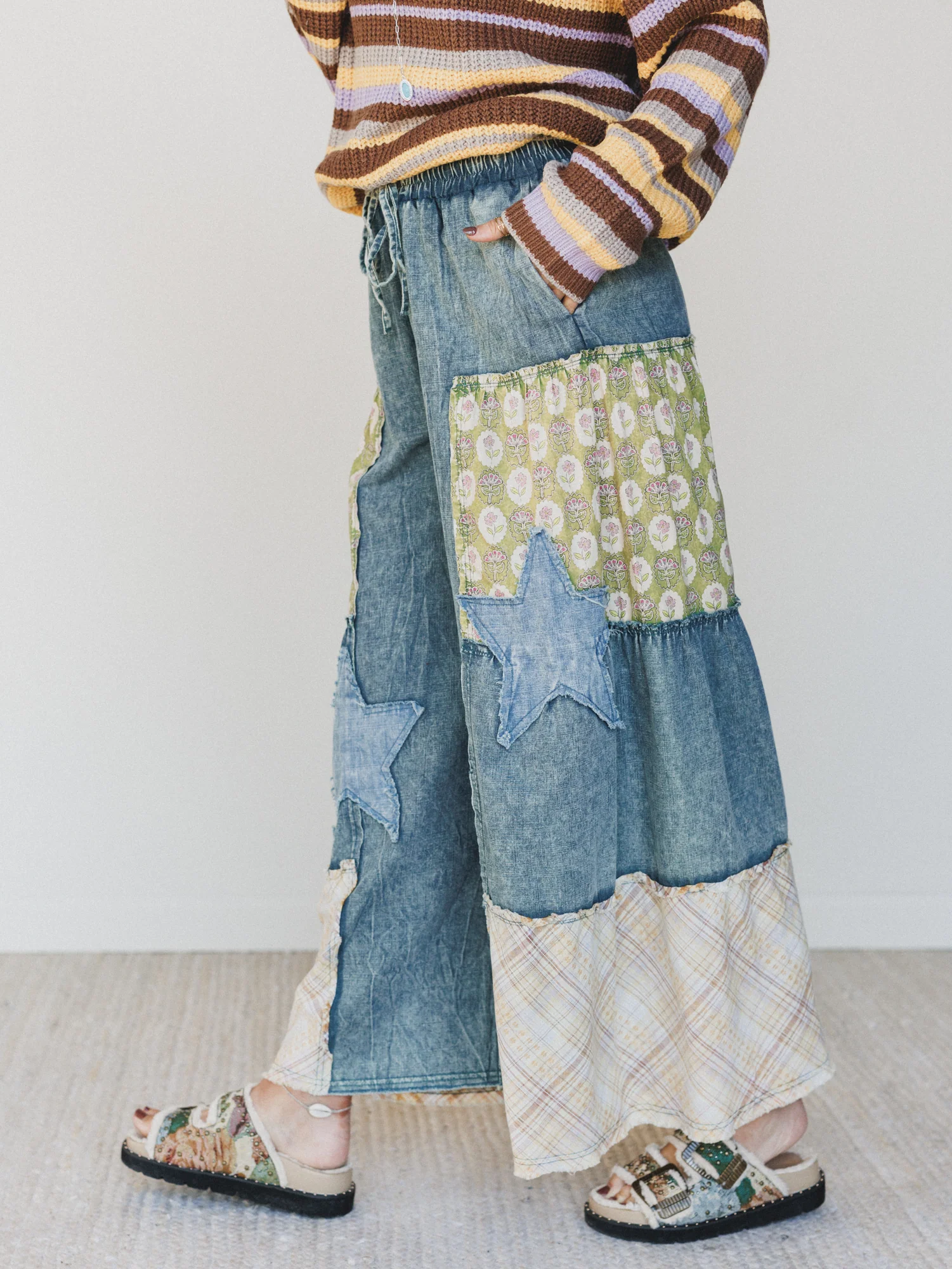 Fields Of Free Pants - Denim - Image 2