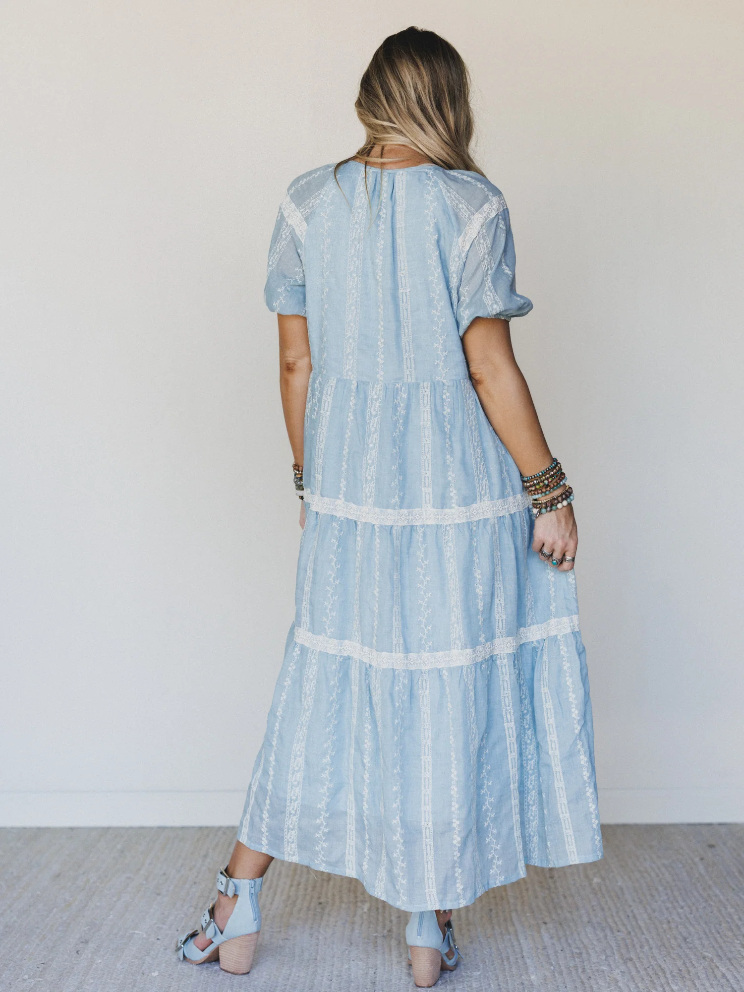 Floral Dance Dress - Cloud Wash - Image 6