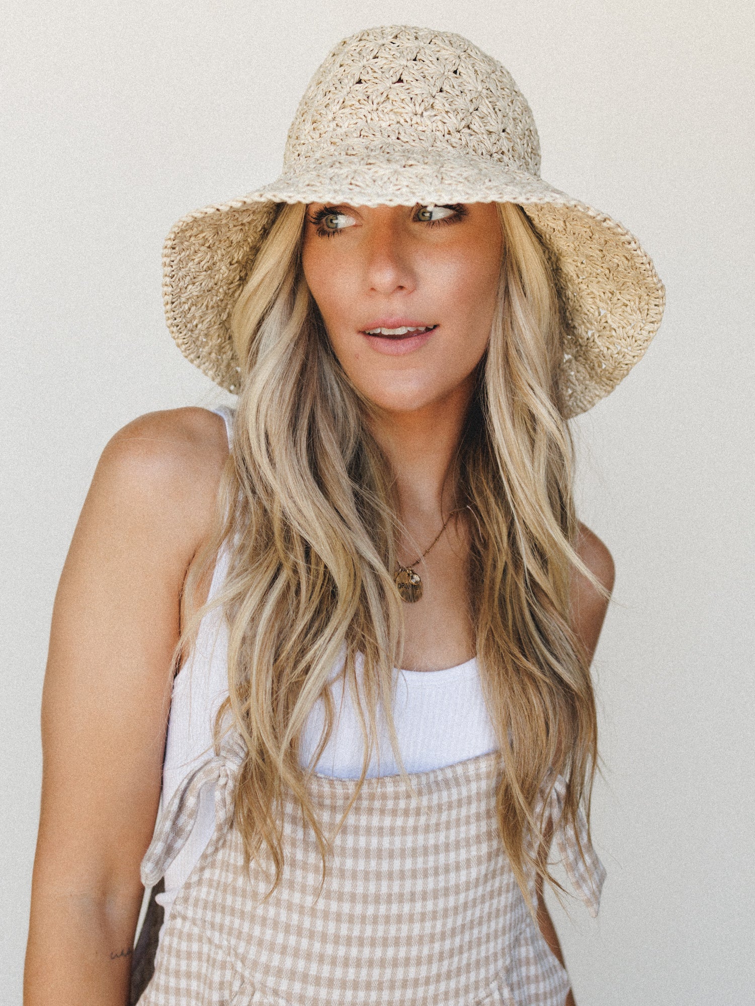 Flower Party Hat - Ivory - Image 3