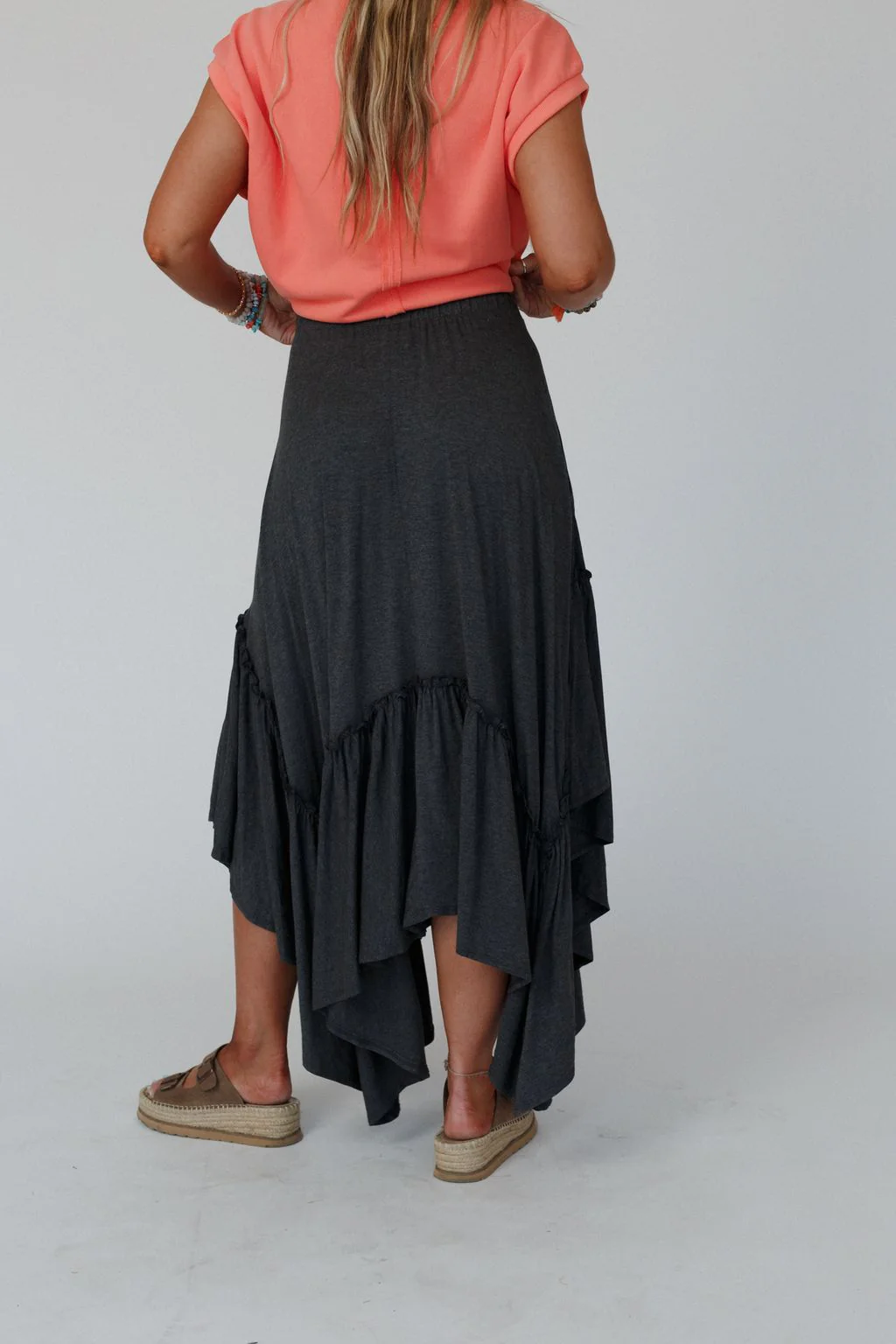 The Nest Forever Beauty Maxi Skirt - Charcoal - Pre Order - Image 2