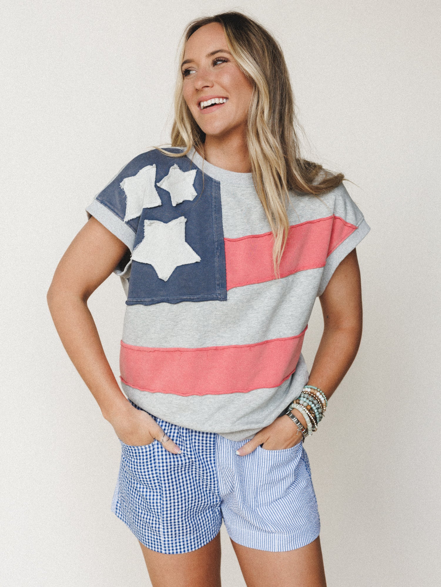 Freedom Bound Top - Heather Gray - Image 3