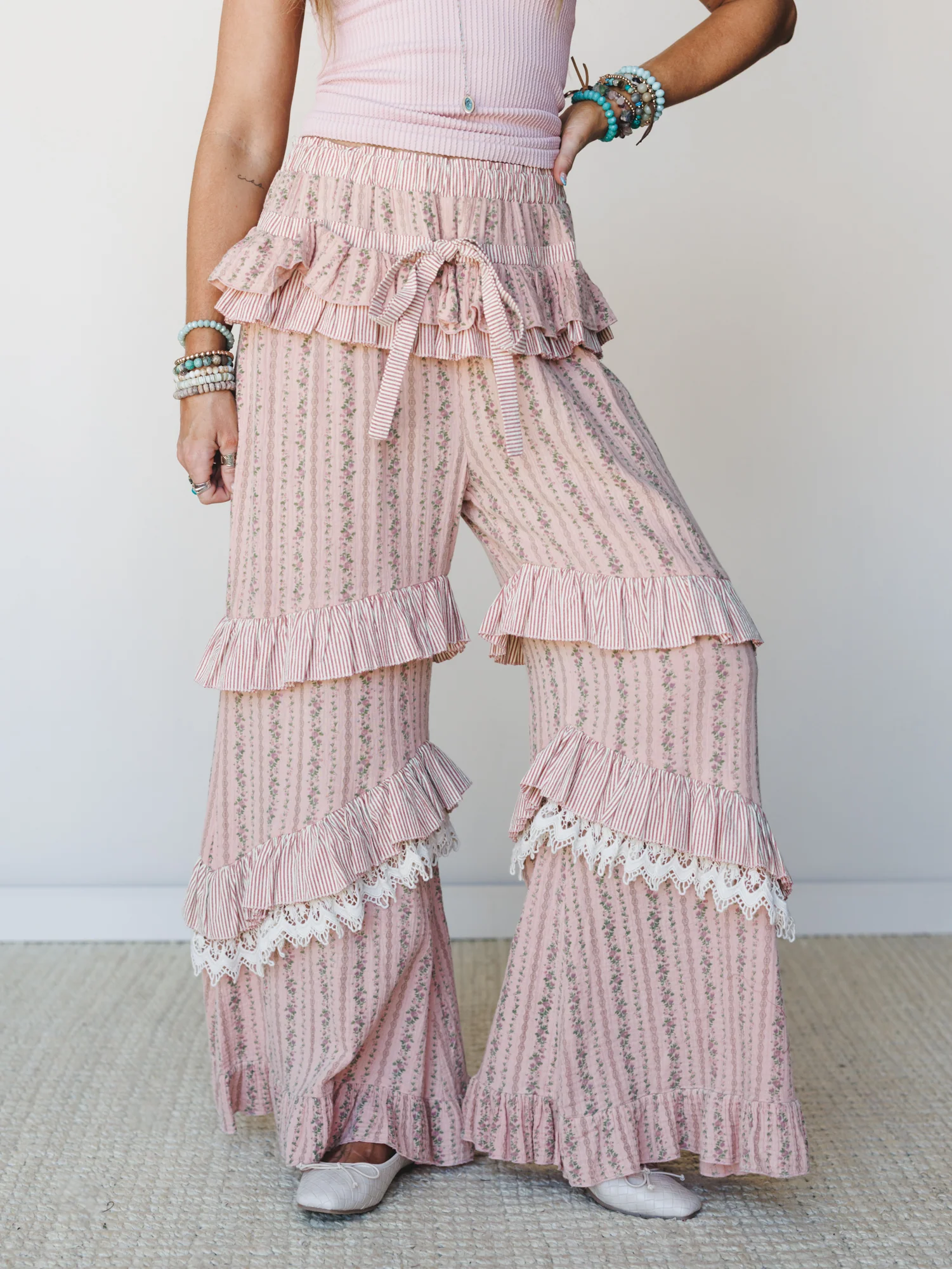 French Truffle Pants - Peach
