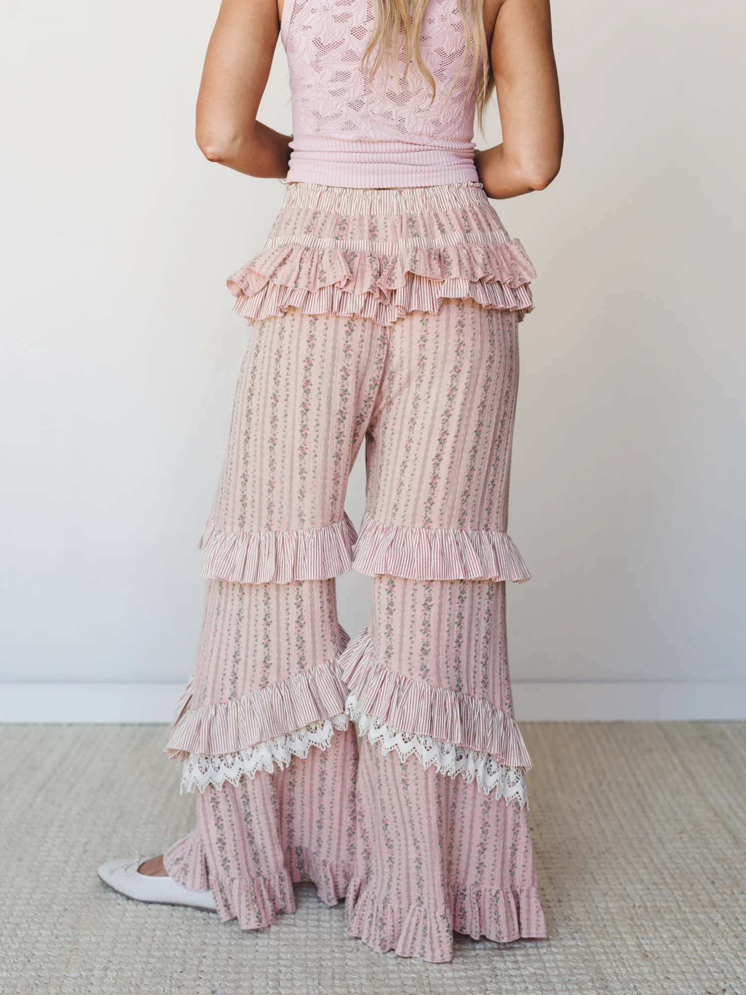 French Truffle Pants - Peach - Image 6