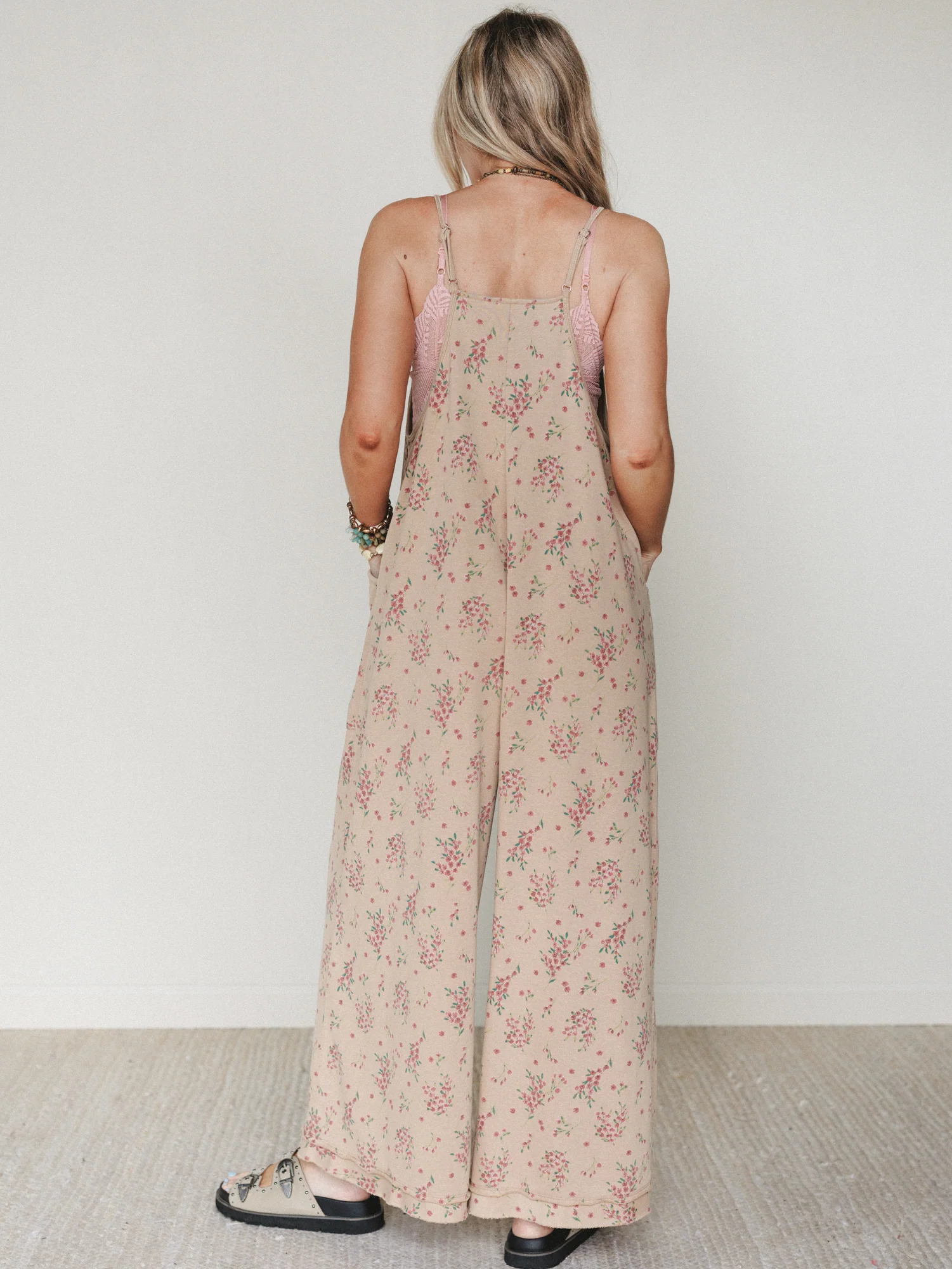 Frills and Frolic Jumpsuit - Khaki - Image 5