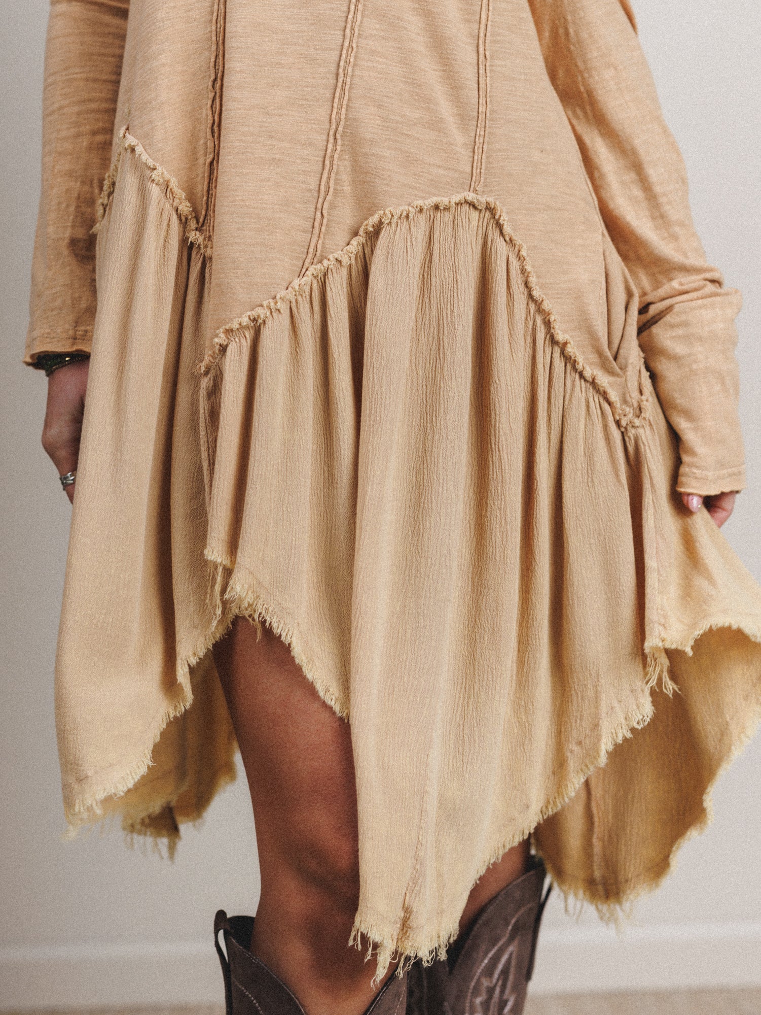 Full of Hope Dress - Biscuit - Image 3