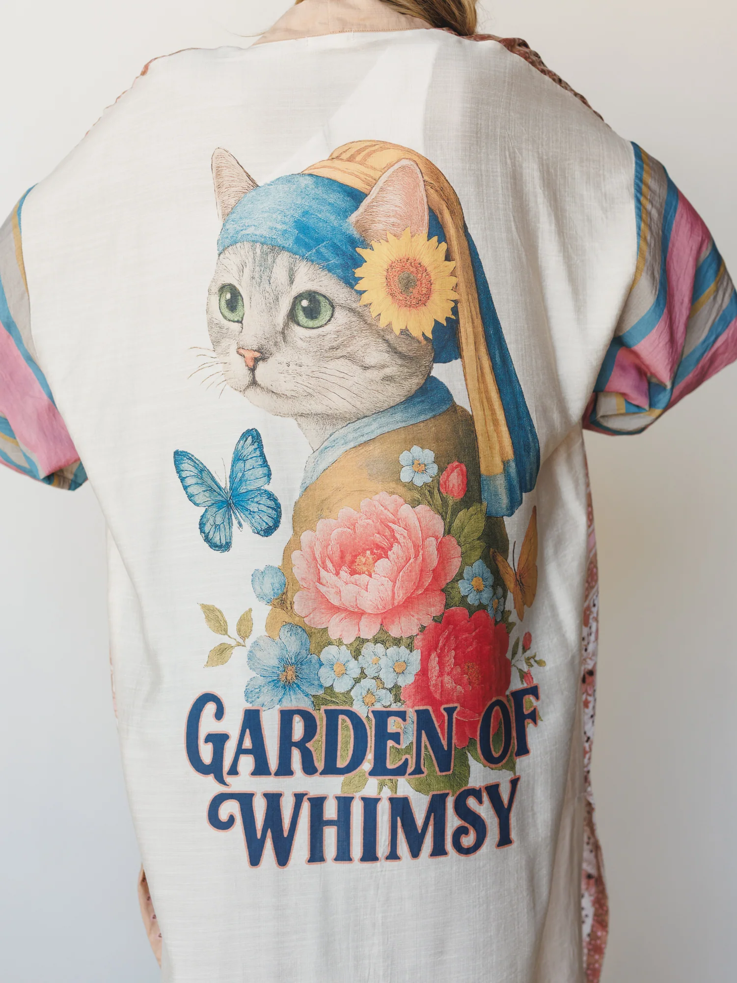 Garden Of Whimsy Kimono - Natural Multi - Image 3