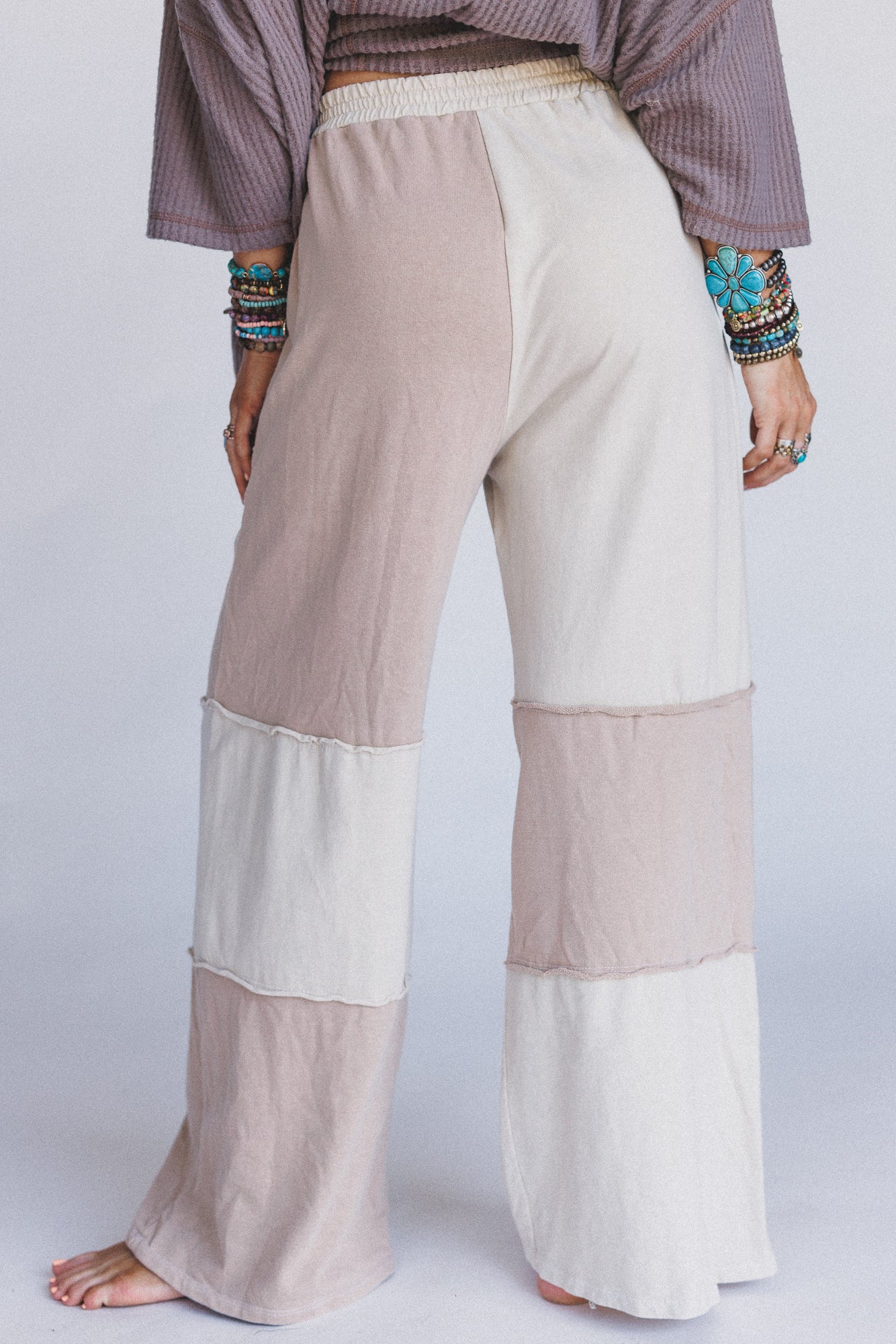 Go Your Way Wide Leg Pants - Natural - Image 5