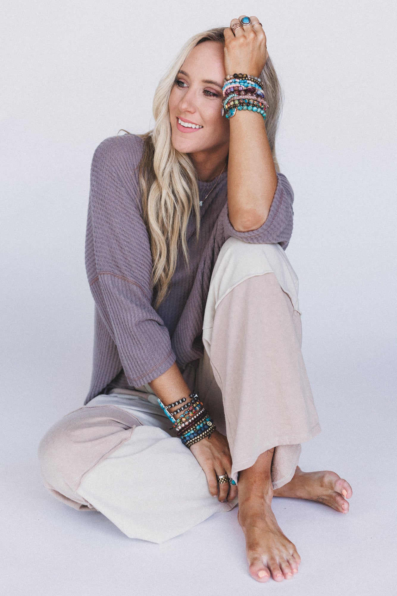 Go Your Way Wide Leg Pants - Natural - Image 7