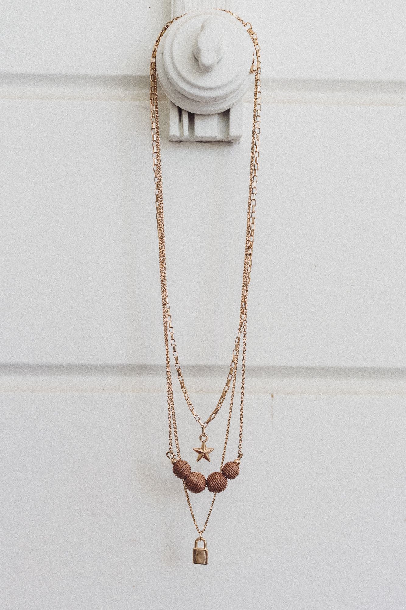 Gold Dust Dreams Necklace - Gold - Image 3