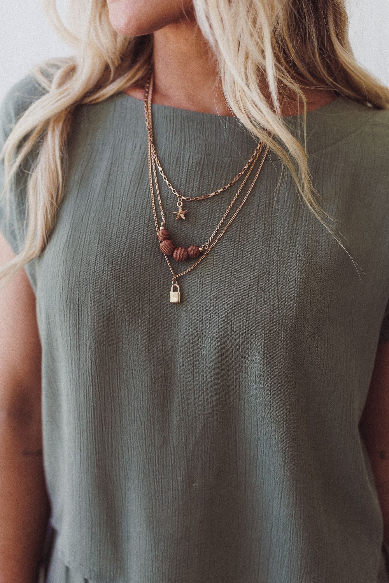 Gold Dust Dreams Necklace - Gold - Image 2