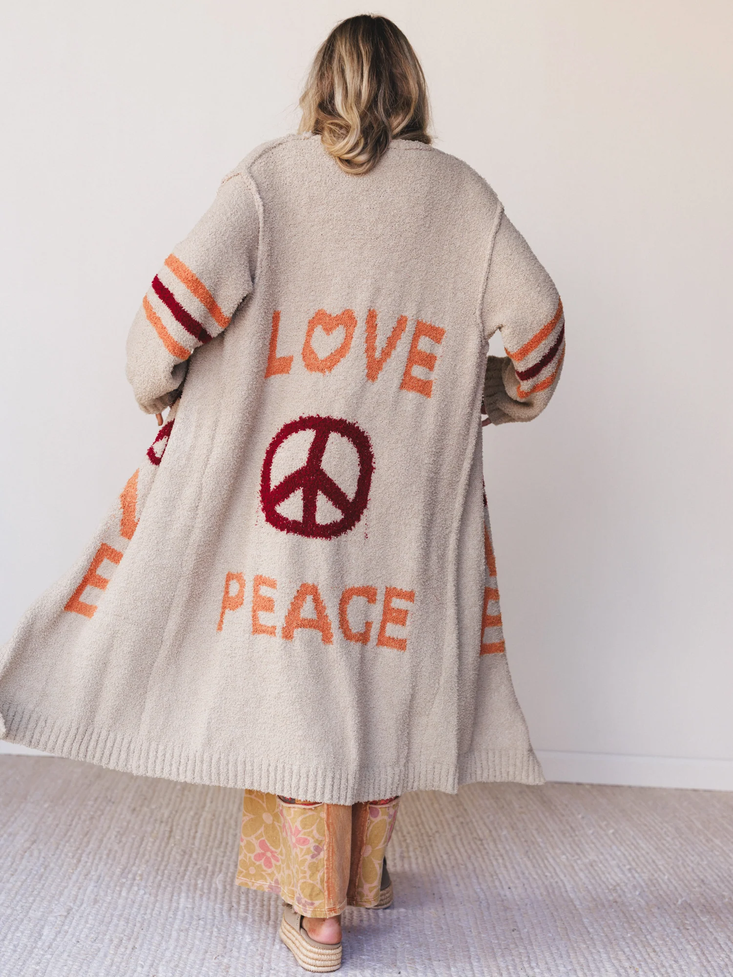 Groove In Love Sweater - Mocha - Image 4