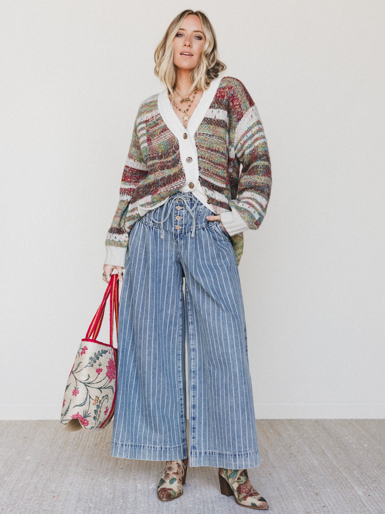 Happy Tune Pants - Light Denim - Pre Order - Image 5