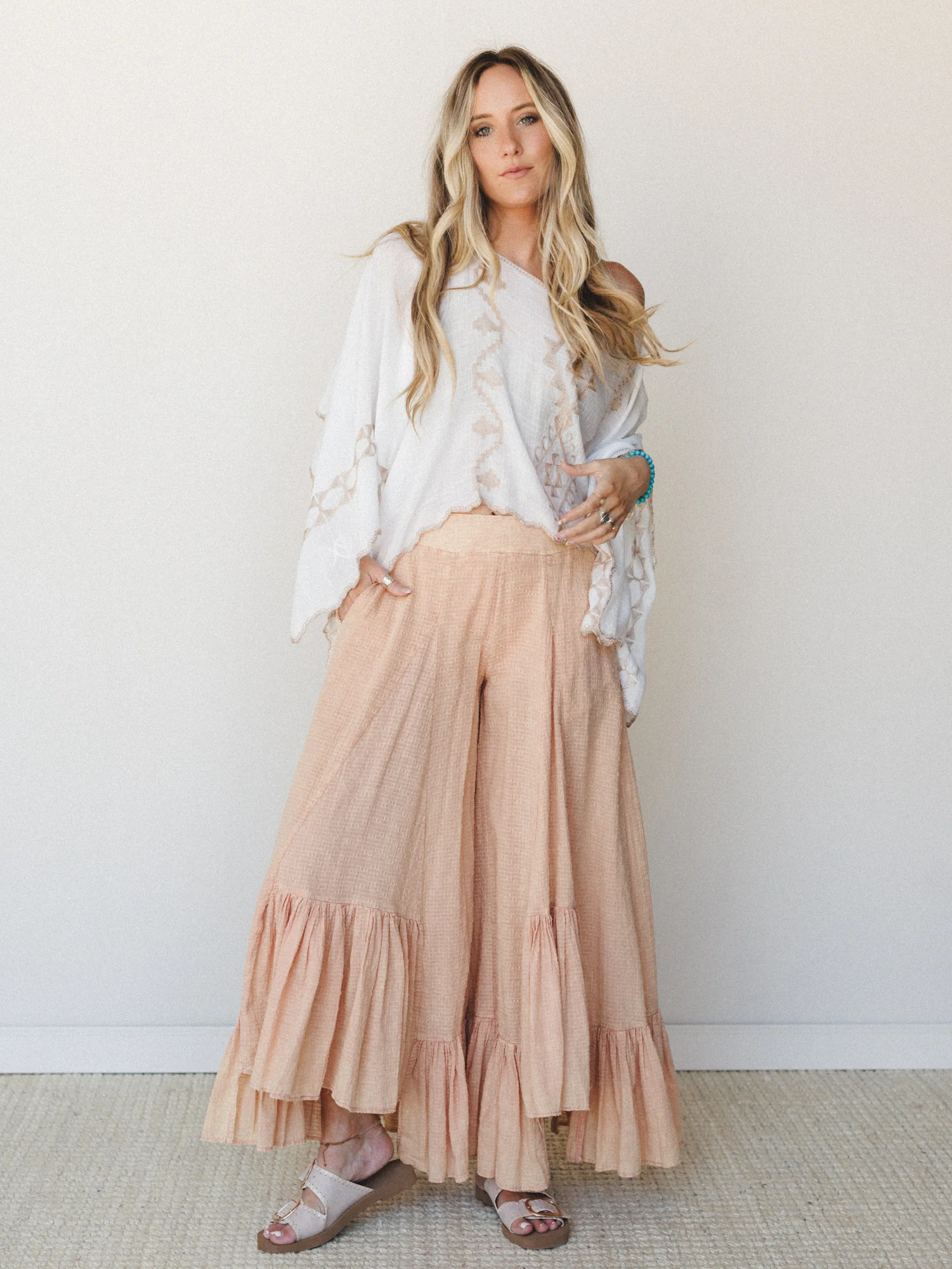 Hearthside Threads Pants - Light Coral - Image 4