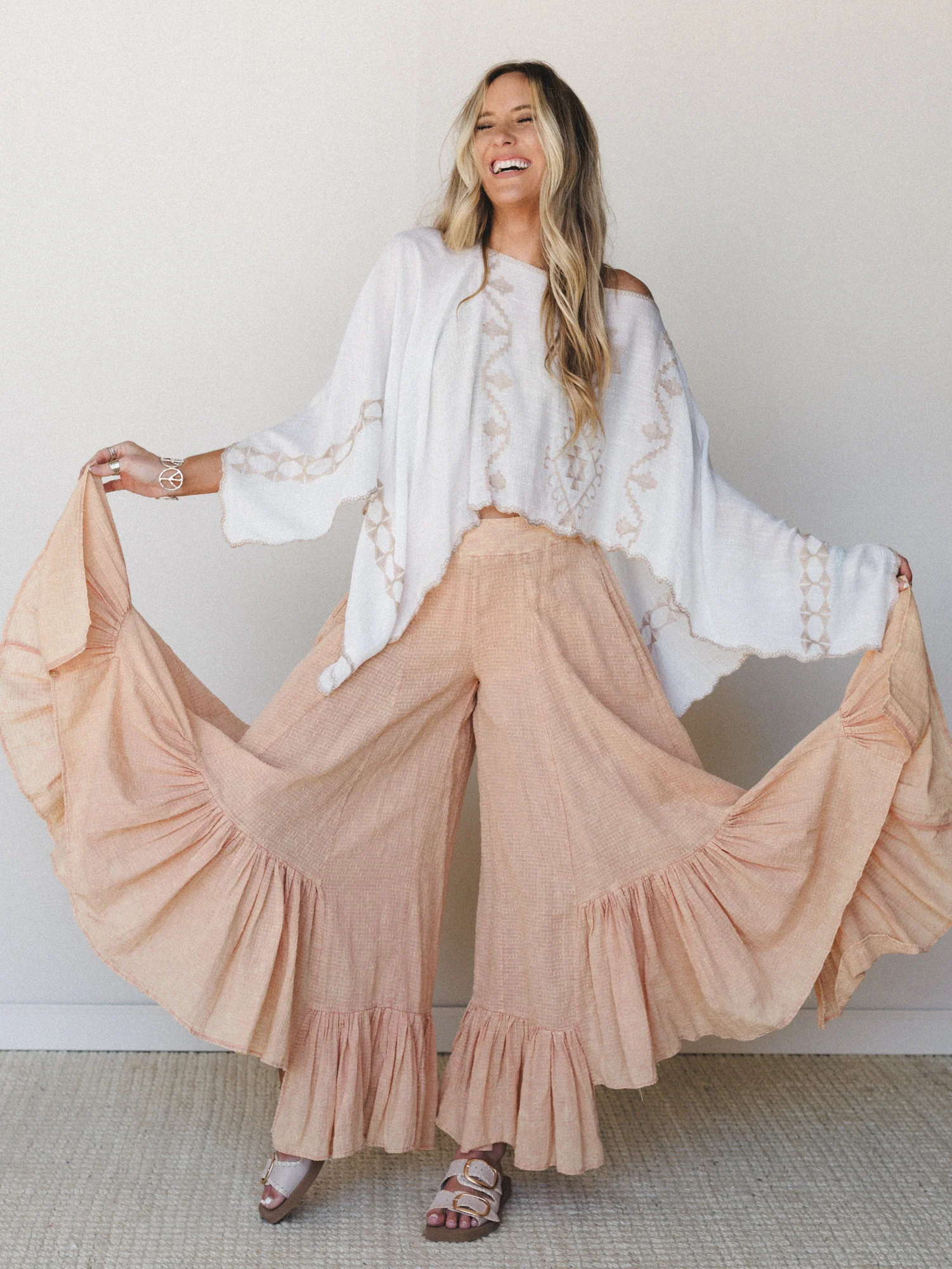 Hearthside Threads Pants - Light Coral - Image 5