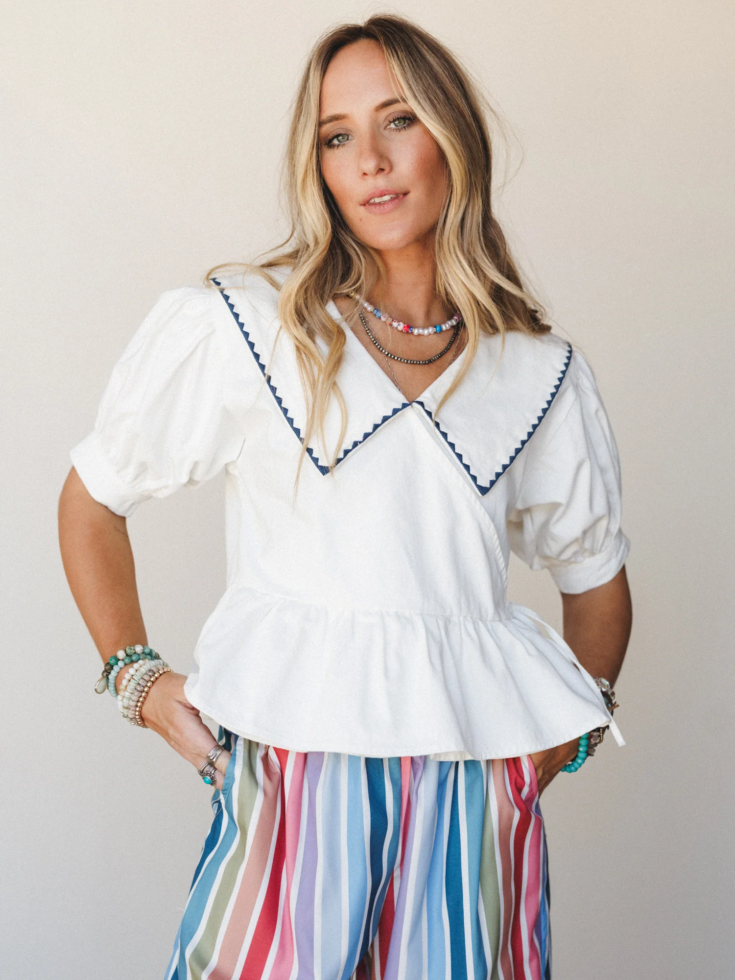 Heirloom Blouse - Off White - Image 2