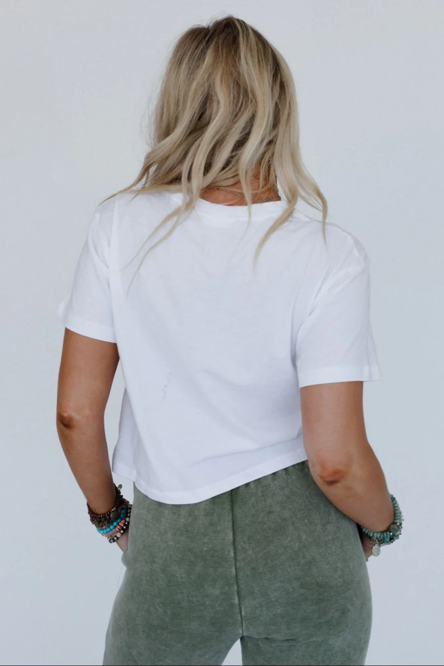 Here Today Basic Tee - White - Image 4