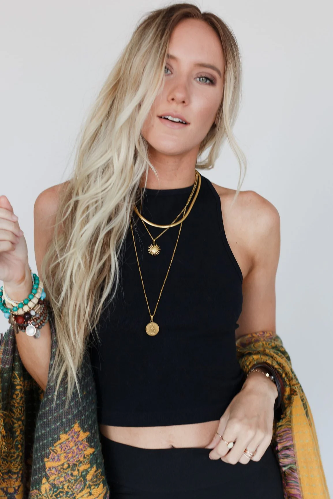 High Neck Racerback Brami - Black - Pre Order