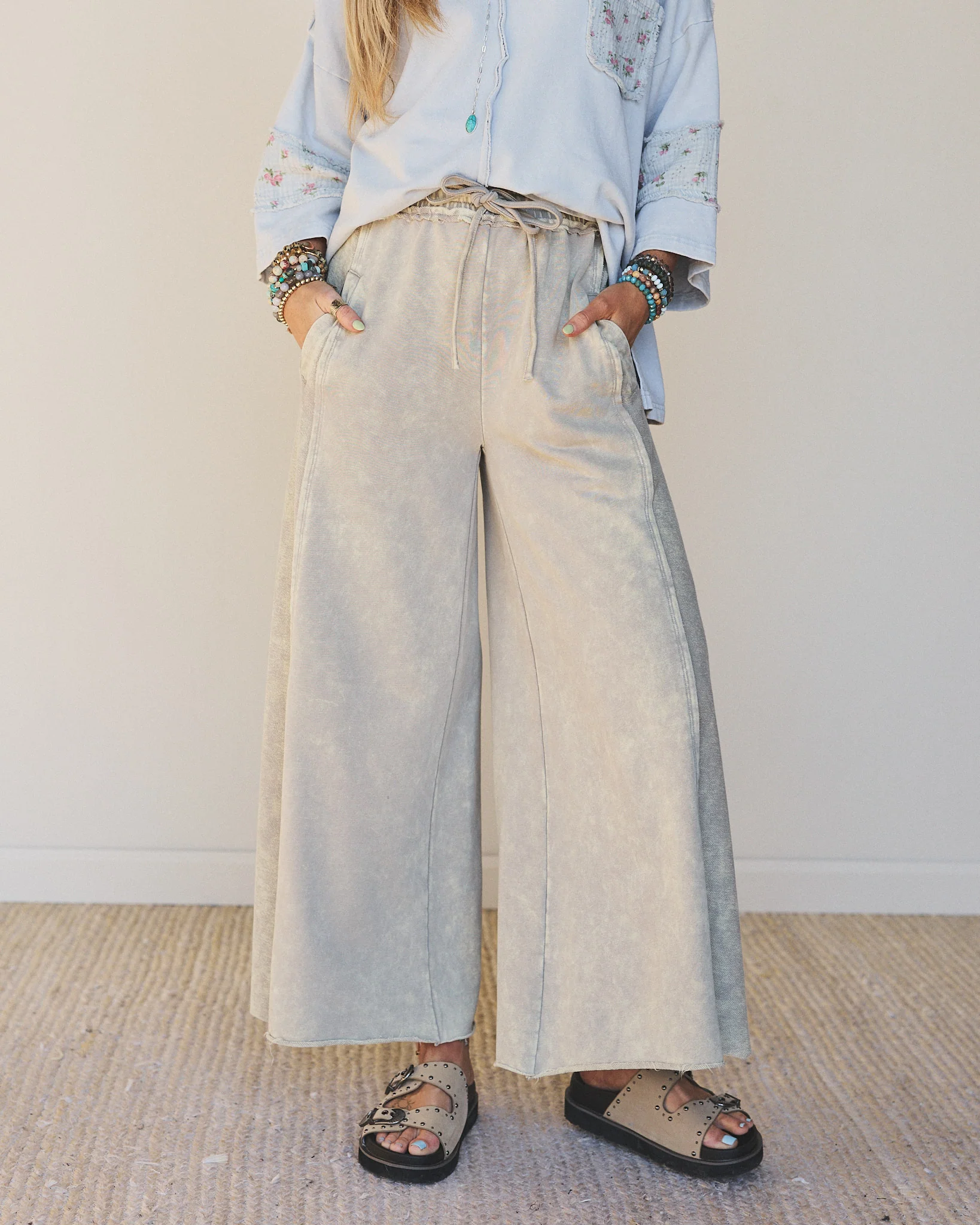 Hit the Mark Pants - Gray