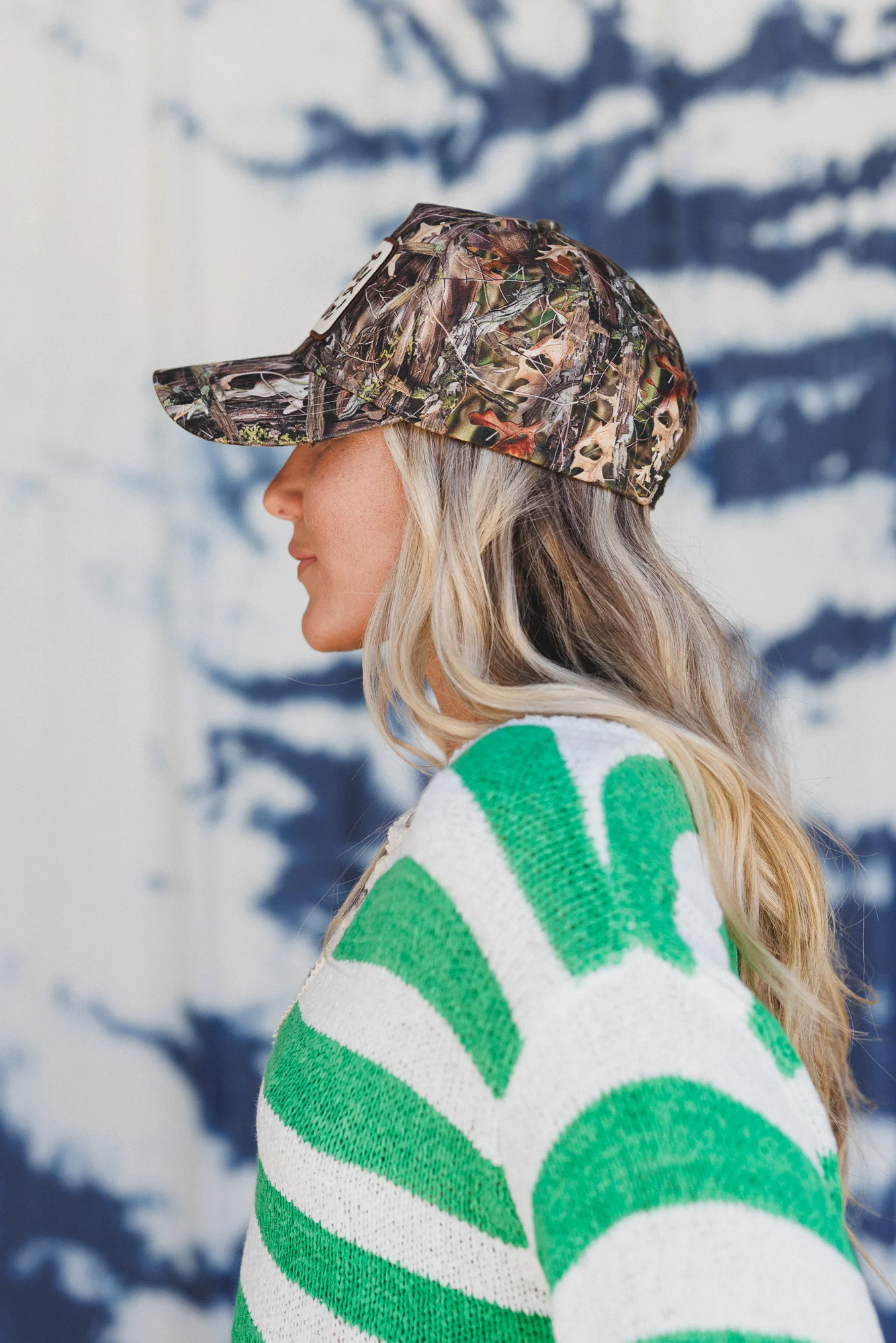 Howdy Darlin Camo Trucker Hat - Camo - Image 4