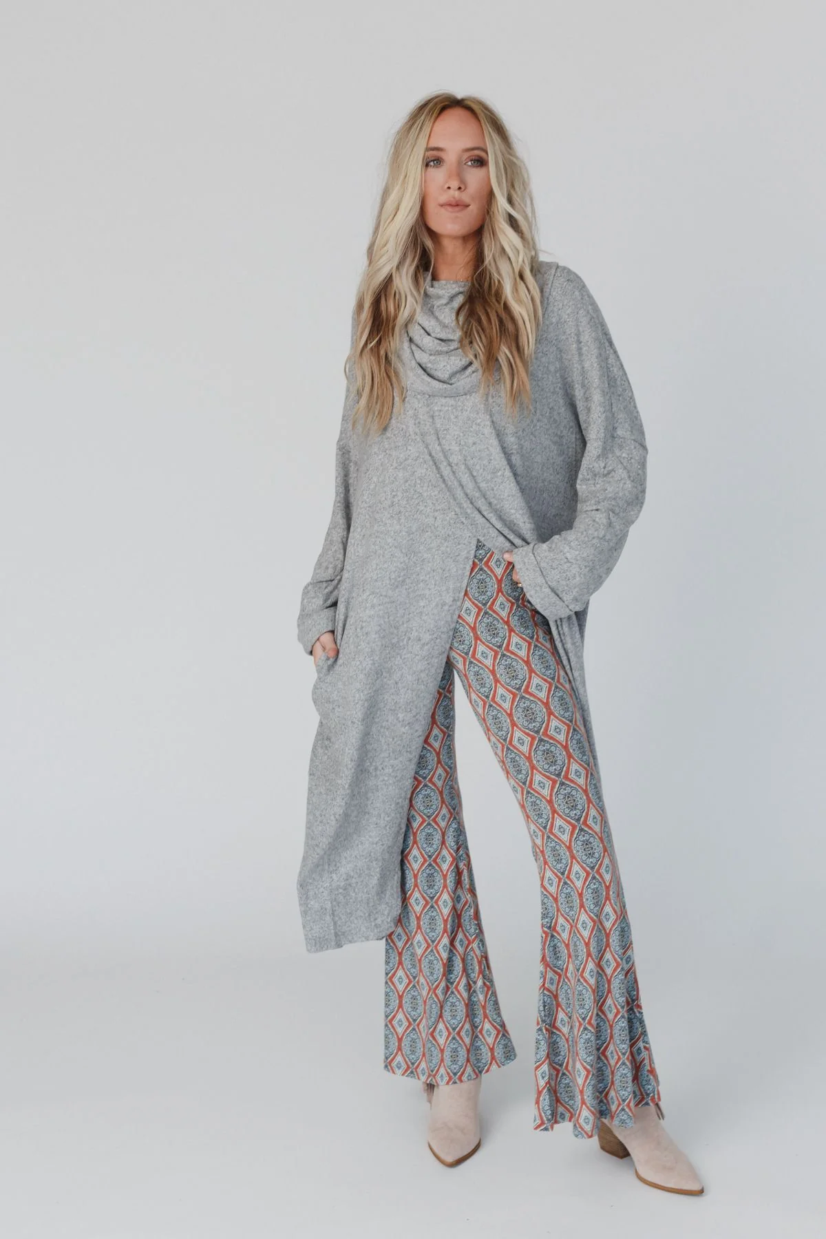 In Your Dreams Maxi Cardigan - Heather Gray - Image 11