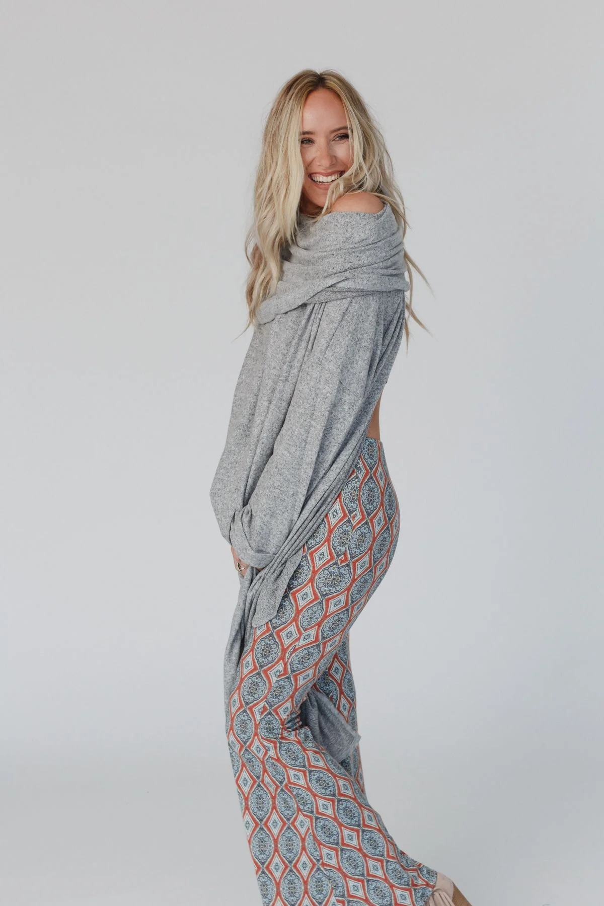 In Your Dreams Maxi Cardigan - Heather Gray - Image 6