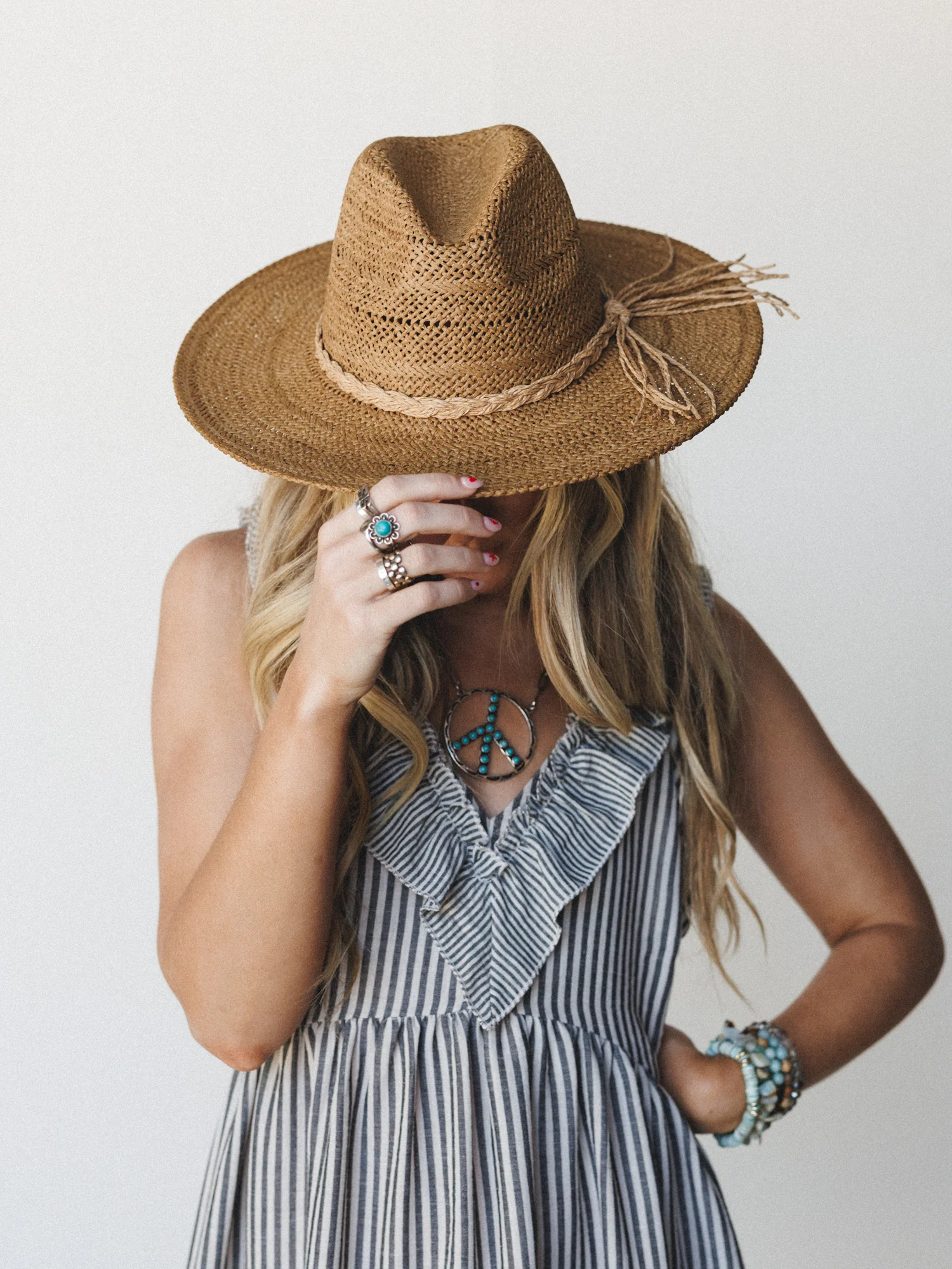 Island Summer Hat - Tan - Image 2