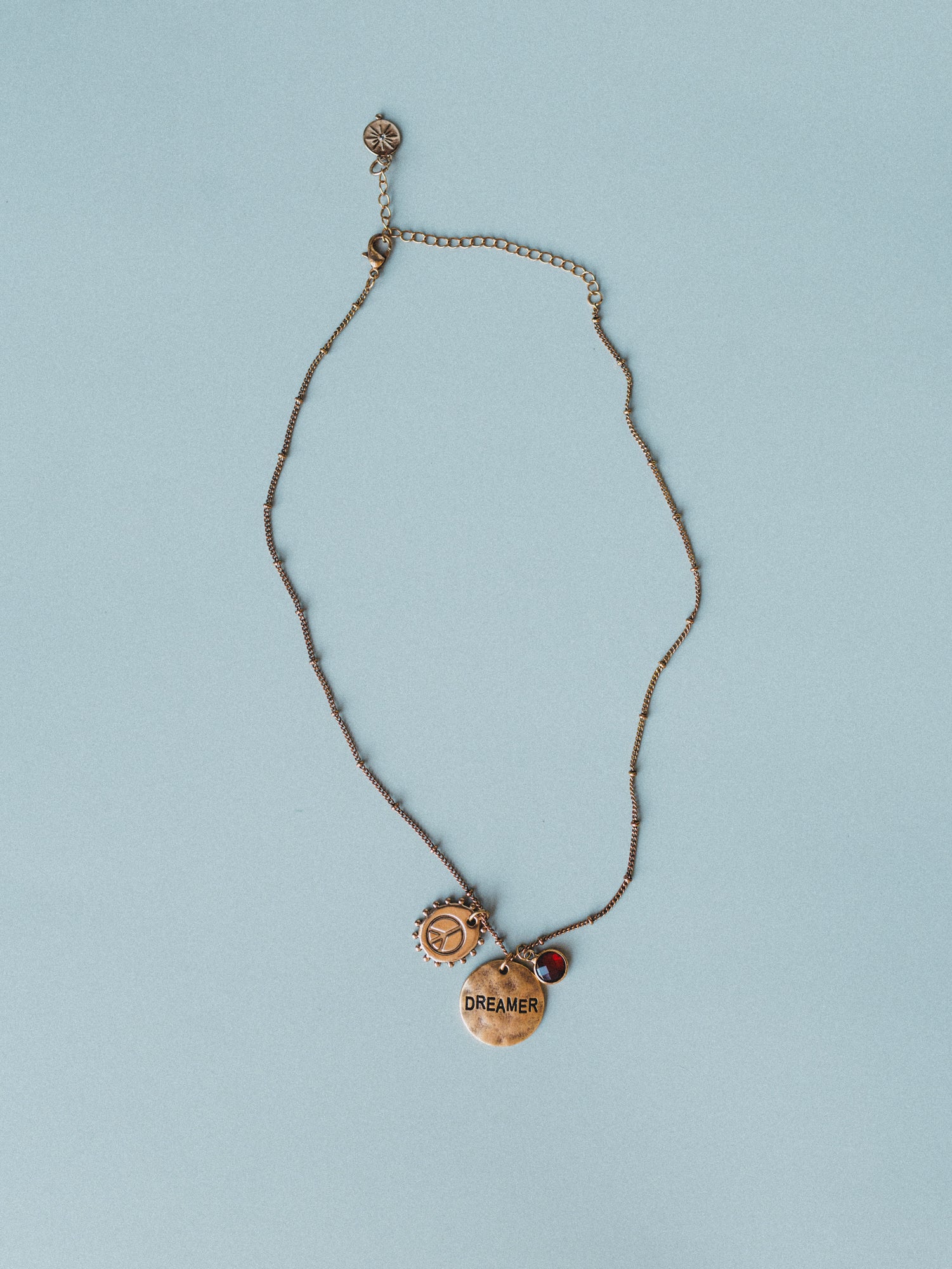 January Dreamer Birthstone Necklace - Garnet - Image 4