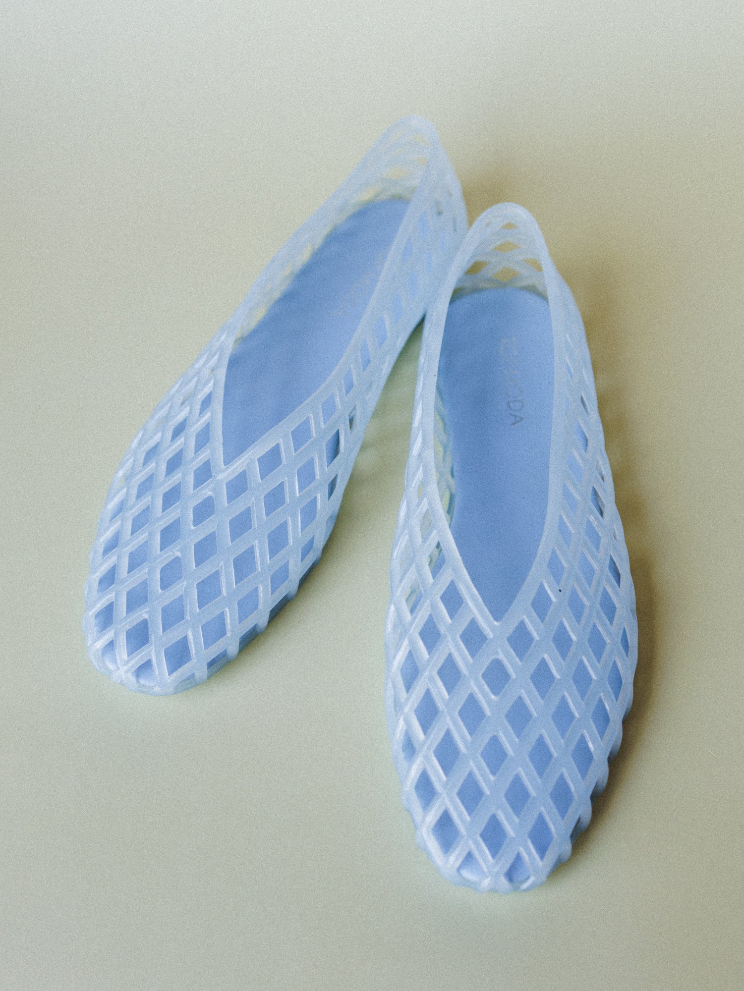 Jelly Ballet Flats  - Blue - Image 2
