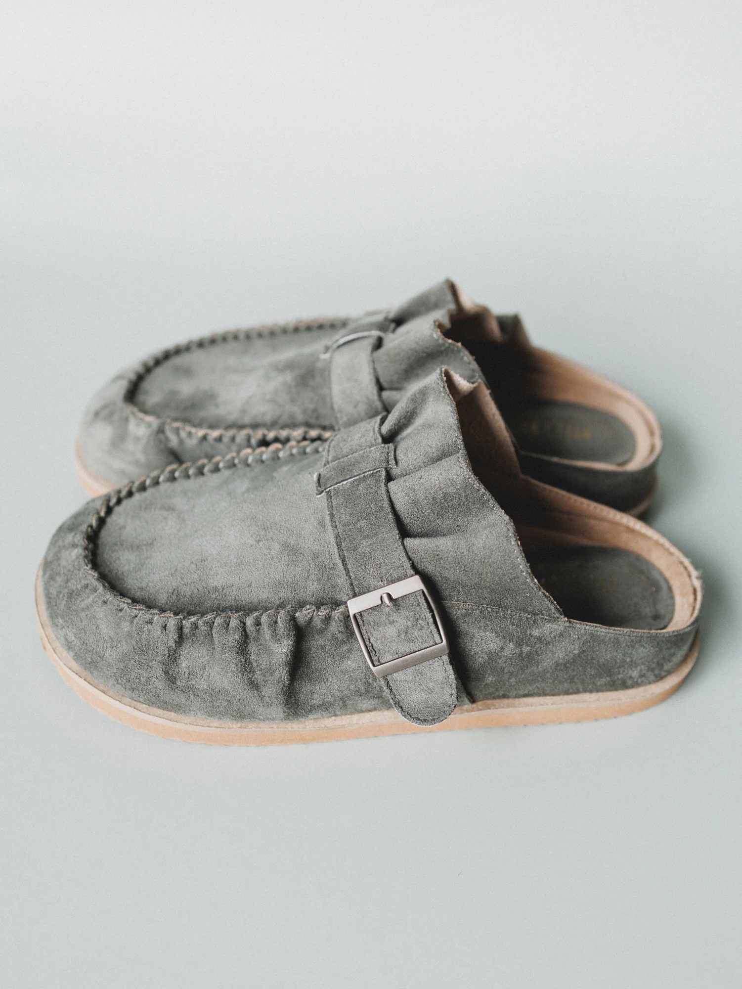 Jola Slide Mule - Olive - Image 3