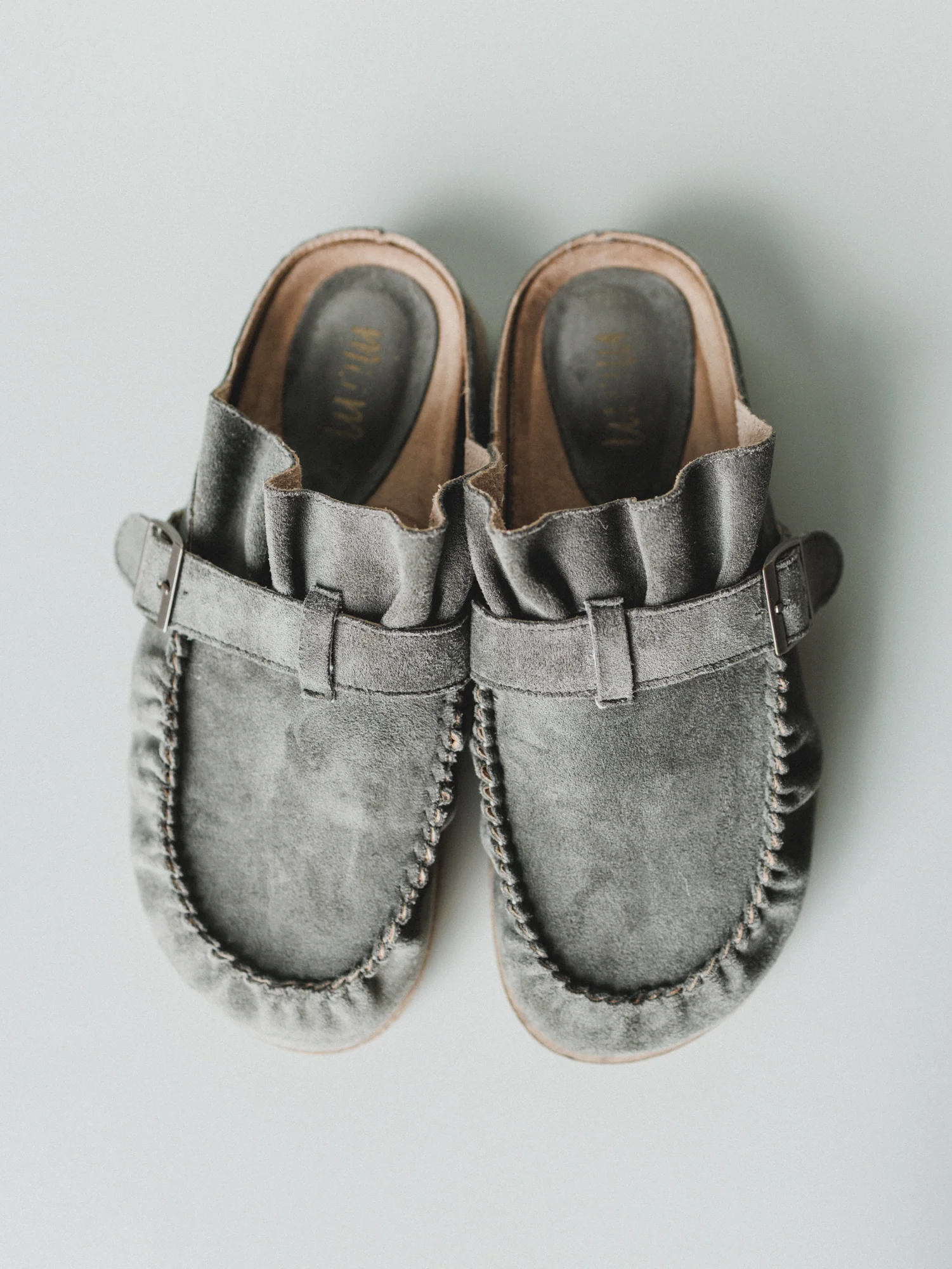 Jola Slide Mule - Olive - Pre Order