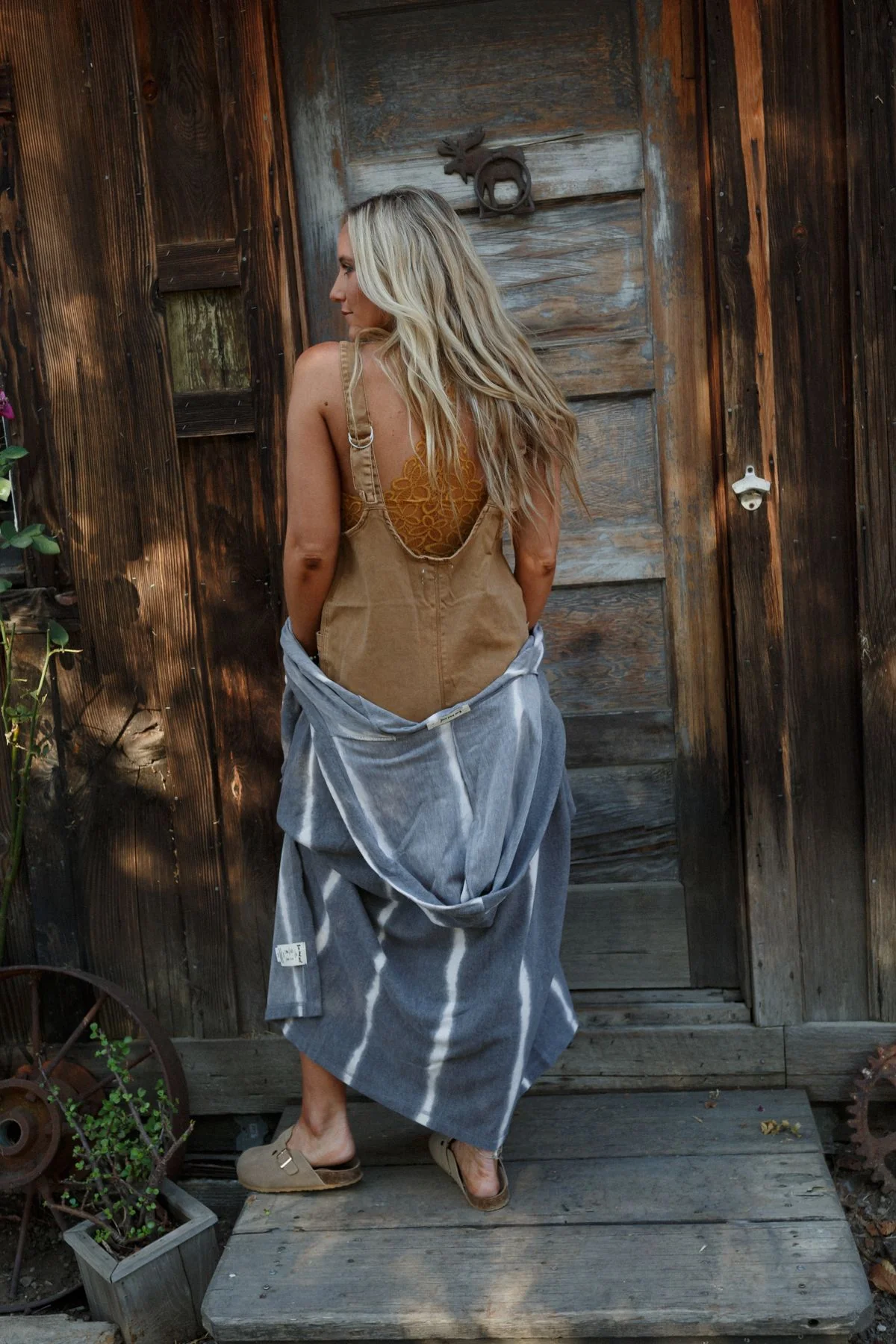 Jordyn Romper - Camel - Image 5