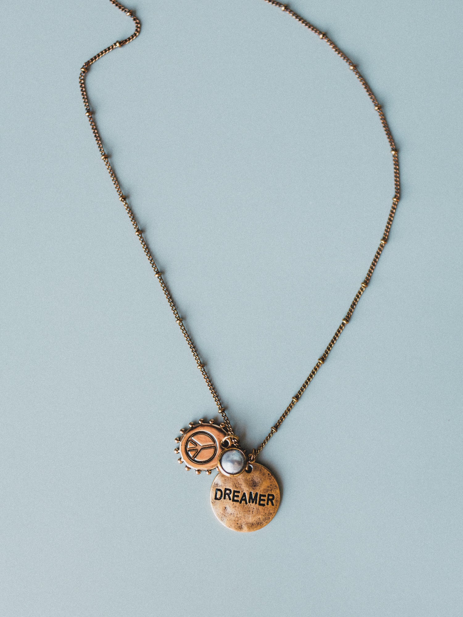 June Dreamer Birthstone Necklace - Pearl - Image 4
