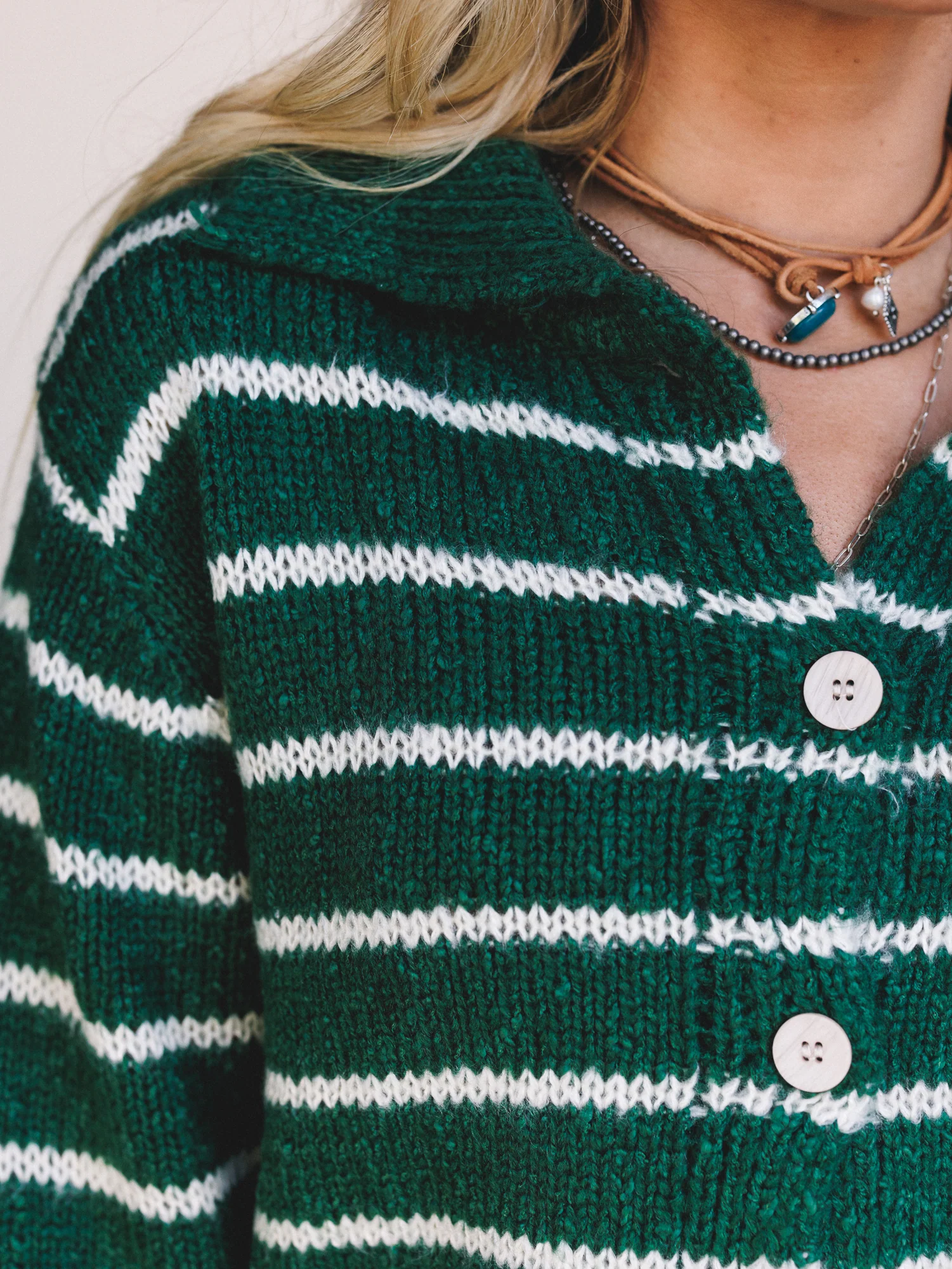Juniper Muse Sweater - Olive - Image 3