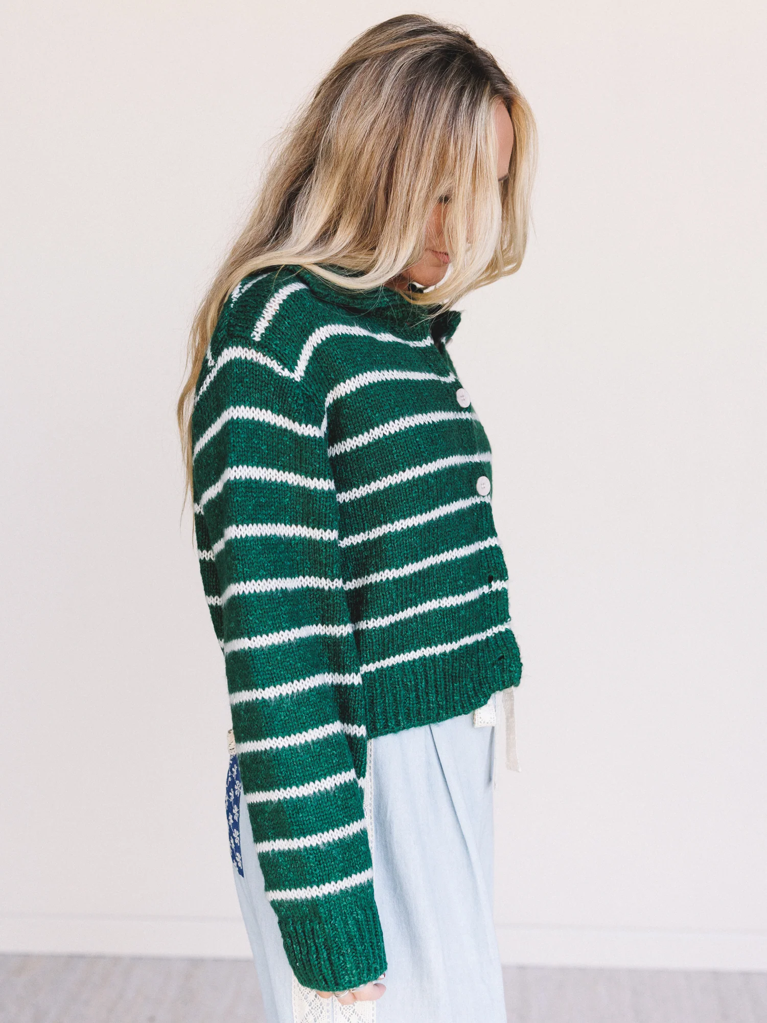 Juniper Muse Sweater - Olive - Image 4