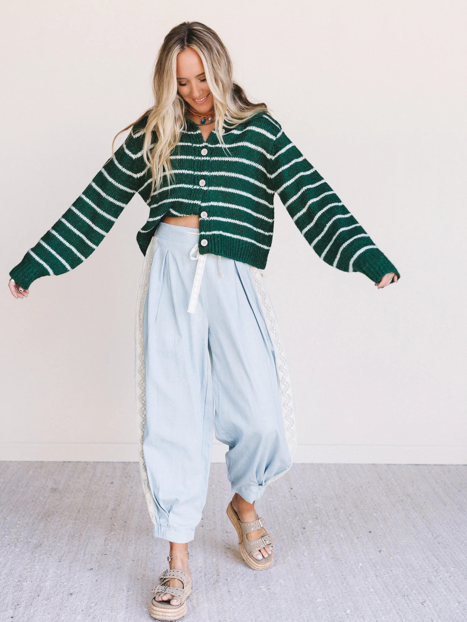 Juniper Muse Sweater - Olive - Image 5