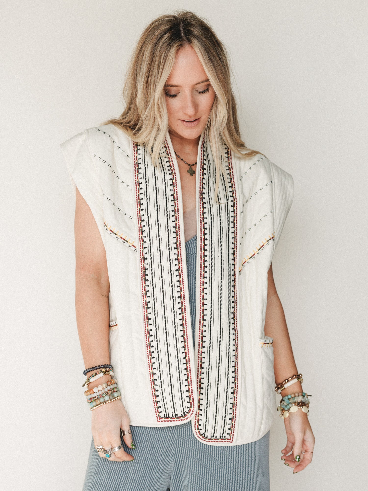 Juniper Vest - Beige