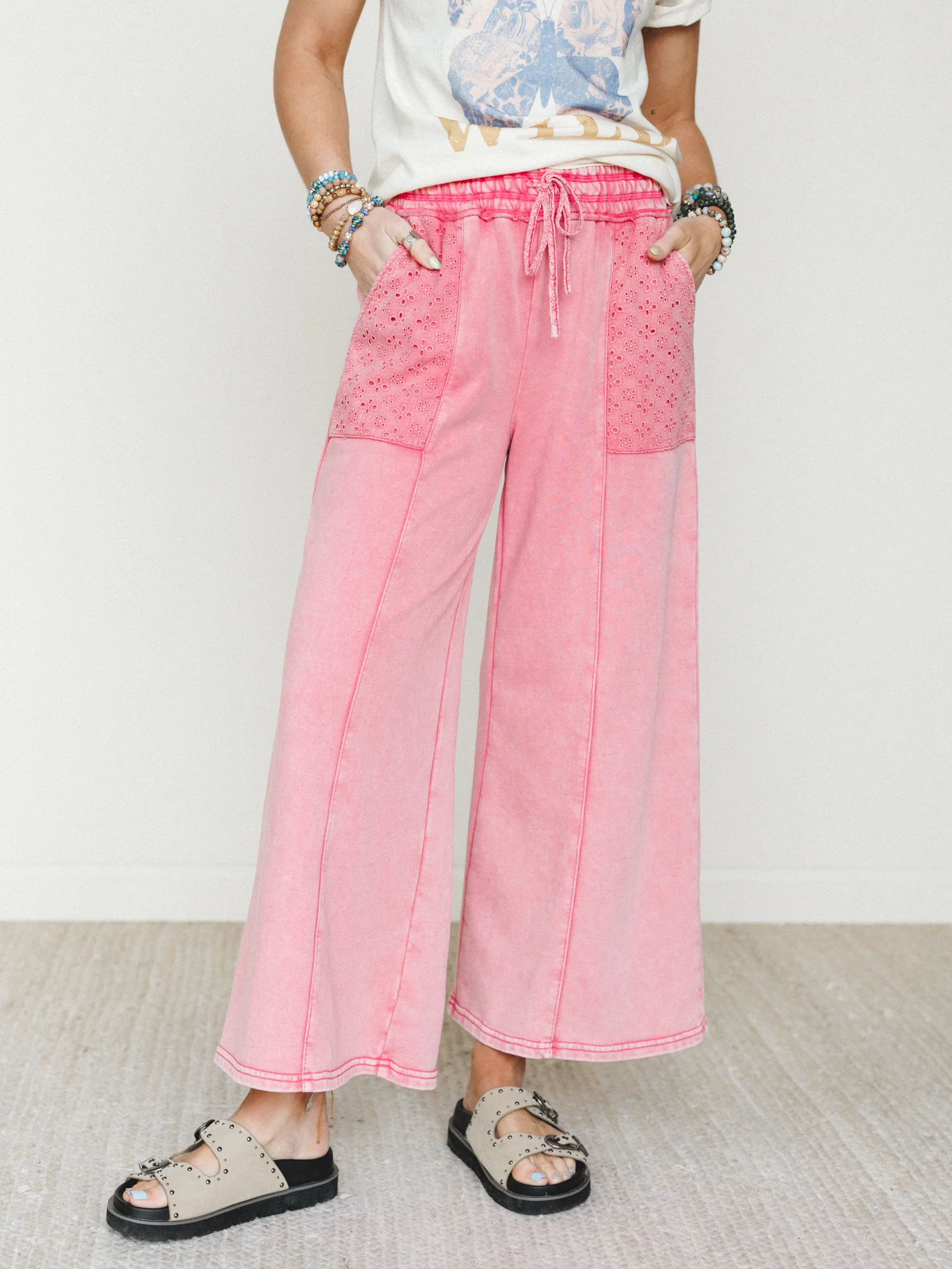 Just The Thing Pants - Pink