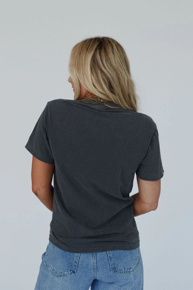 Keep Growing Graphic Tee - Charcoal - Image 4