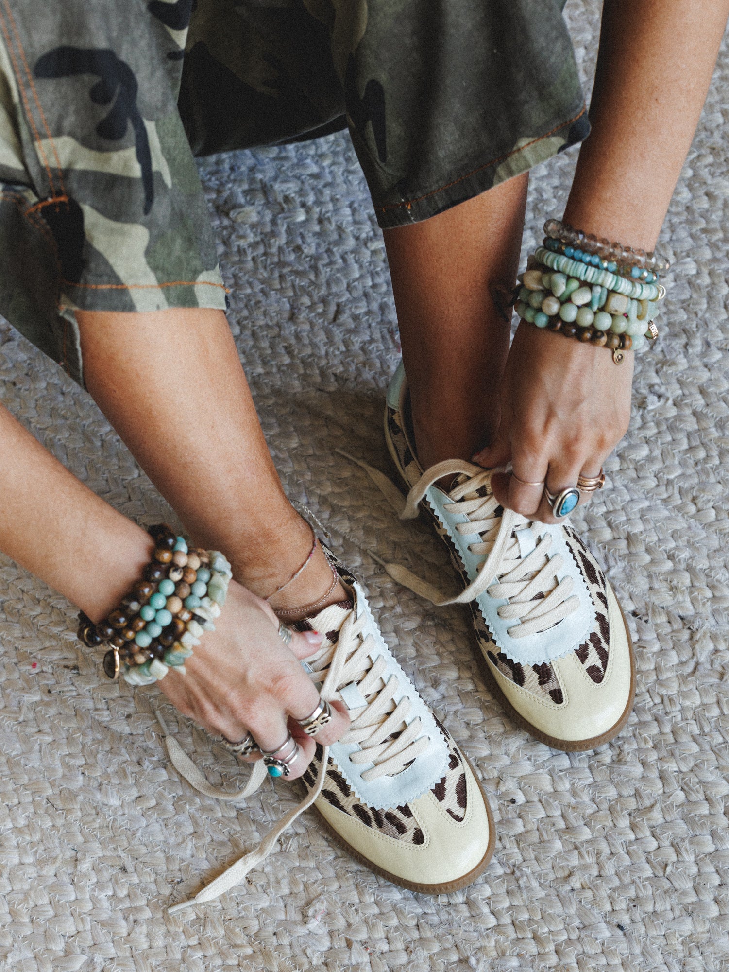Kyla Sneaker - Baby Leopard - Image 6