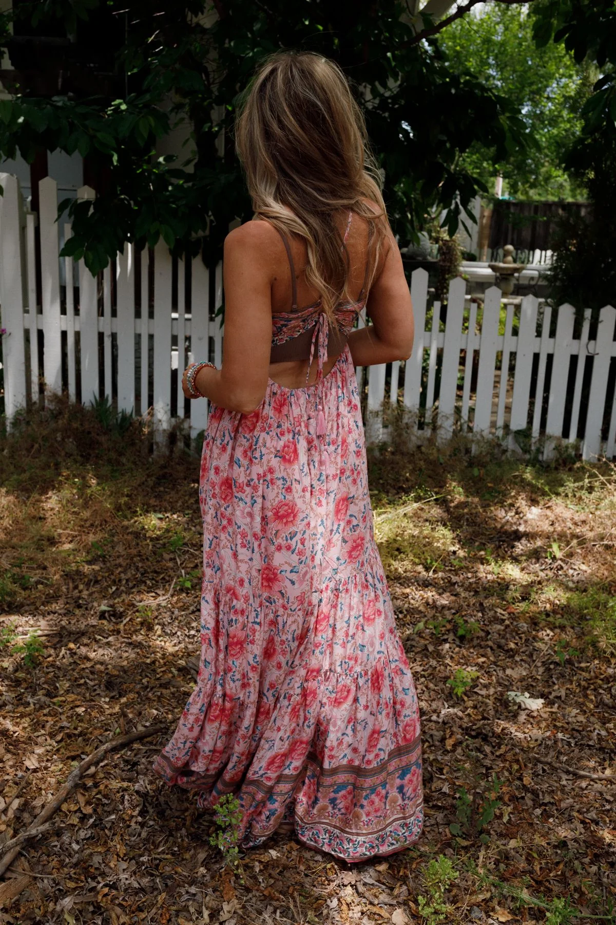 Lahaina Printed Dress - Pink Multi - Image 18